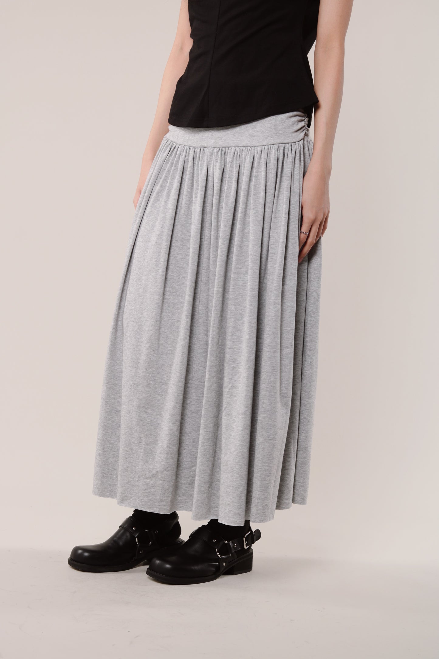 Softy Lazy Skirt (Grey)