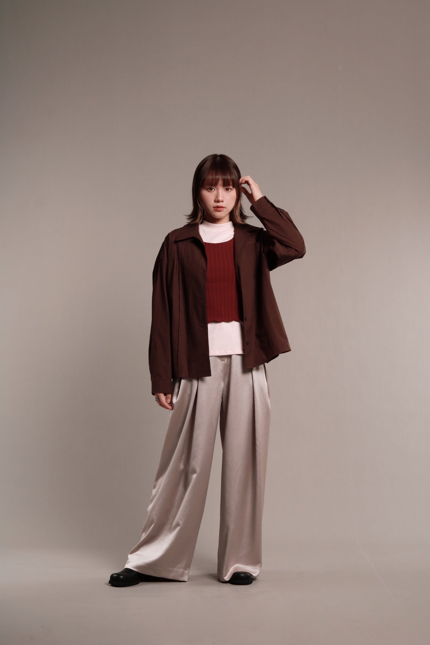 Ribbed Tank Top (Red)