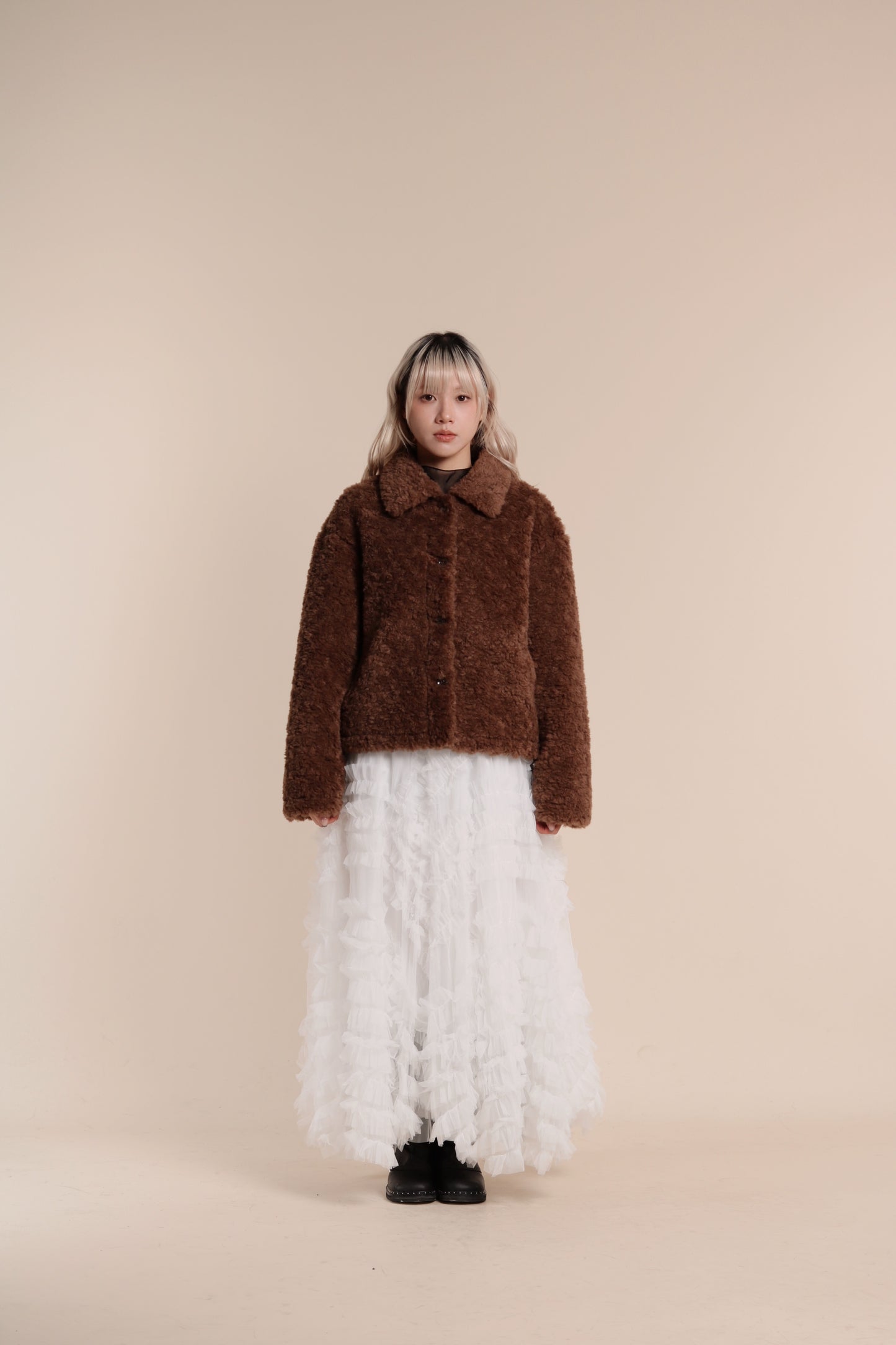 Teddy Bear Jacket (Brown)