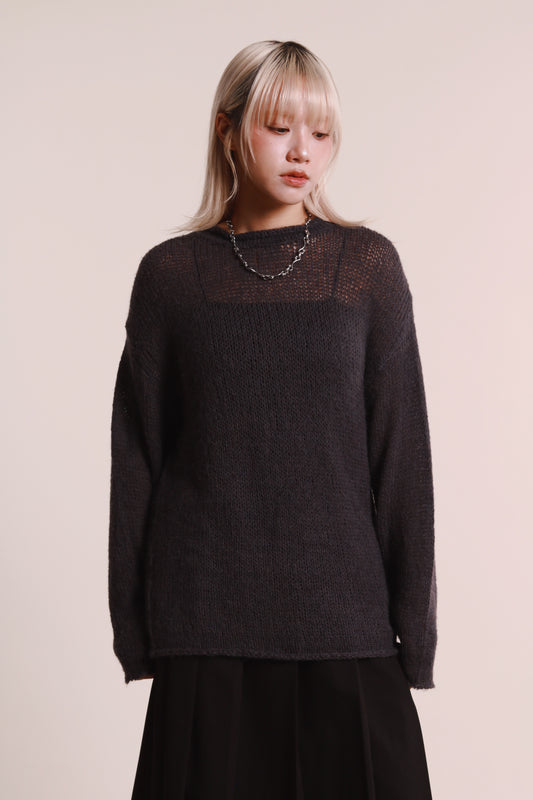 Lazy Sweater (Charcoal)