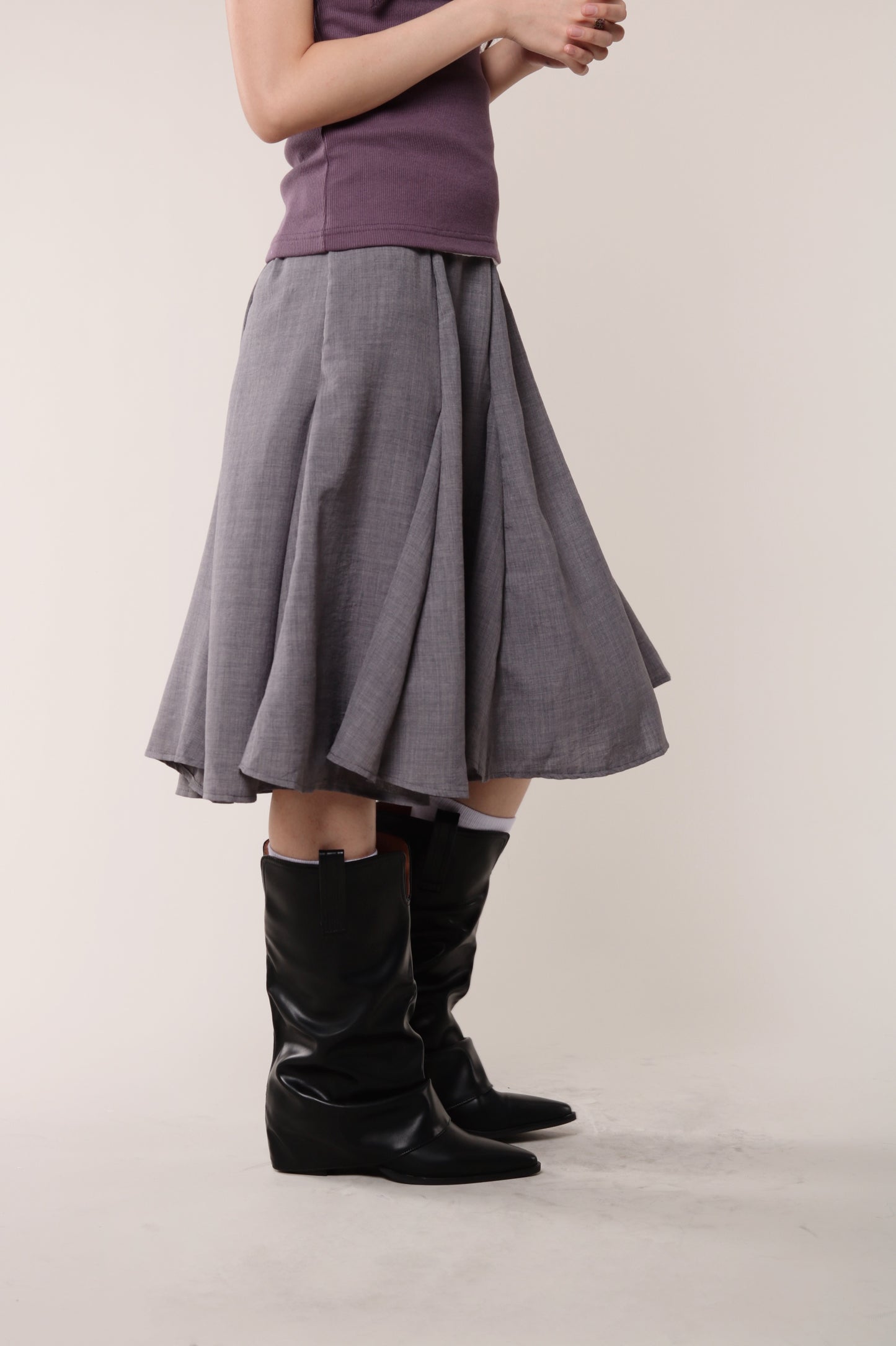 Edgy Pointed Toe Boots