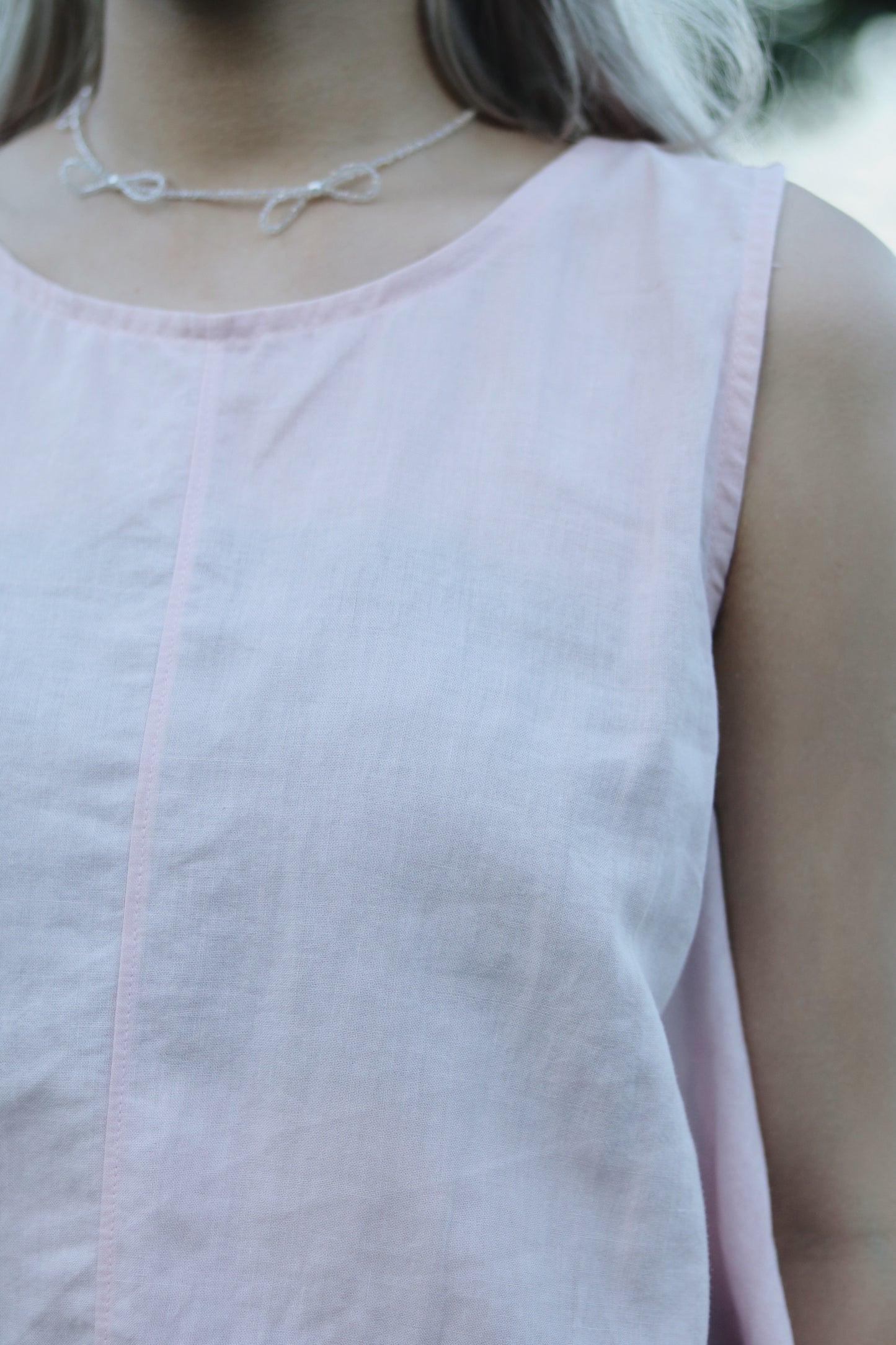 Daily Sleeveless Top (Pink)