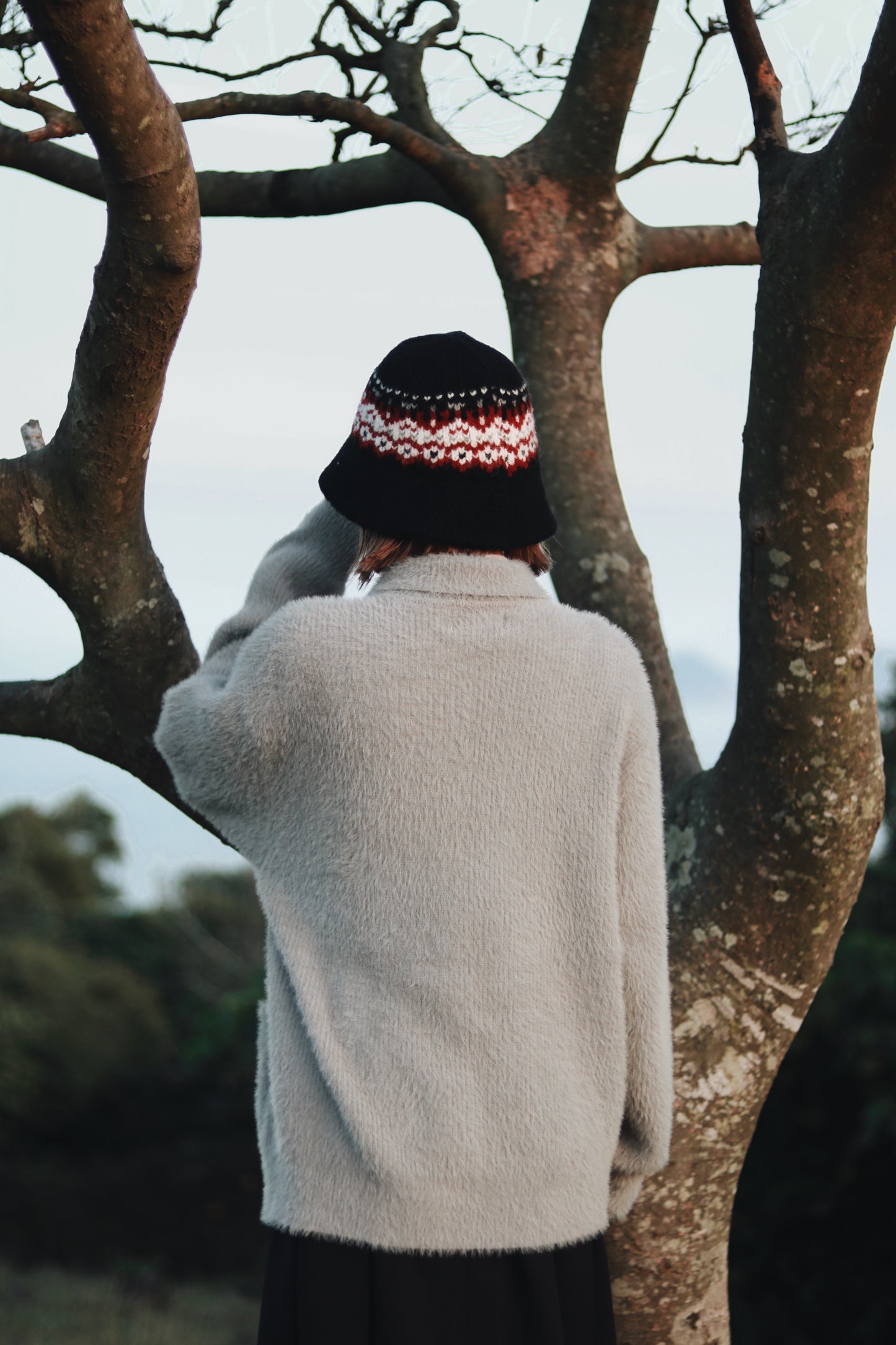 Snow Bucket Hat (Black)
