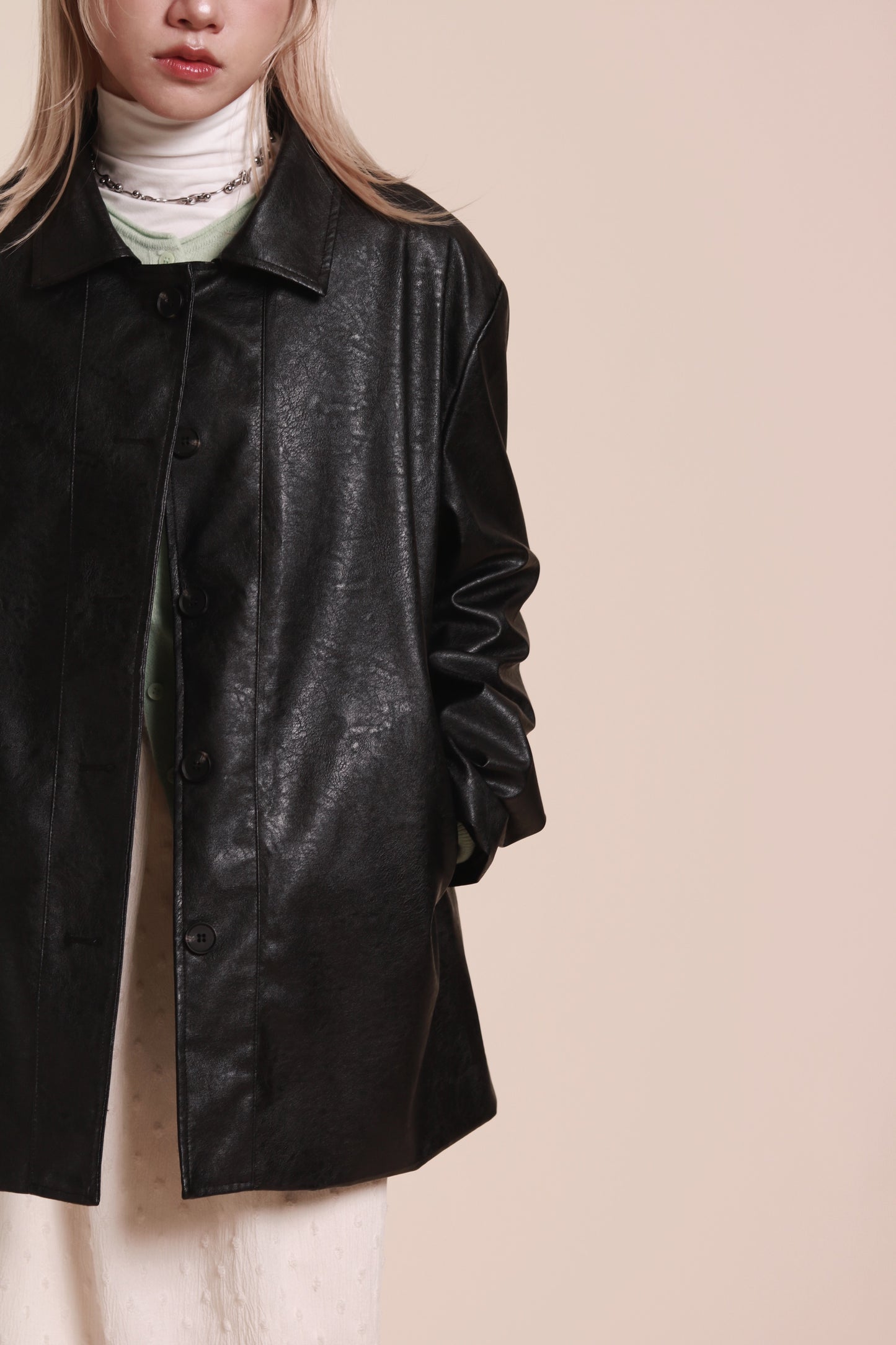 Leather Jacket (Black)