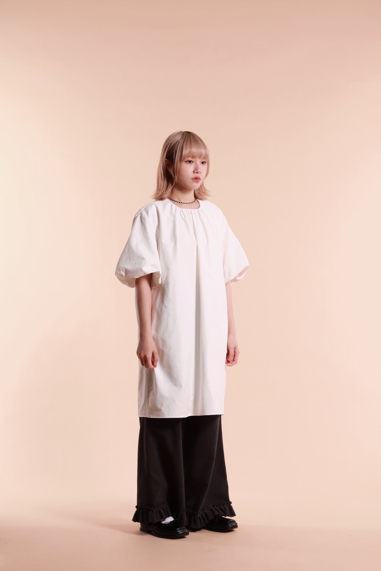 Doll Puff Sleeve Ops (White)