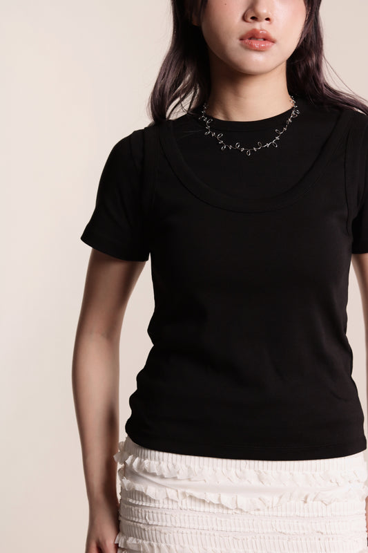 Gina Tee Set (Black)