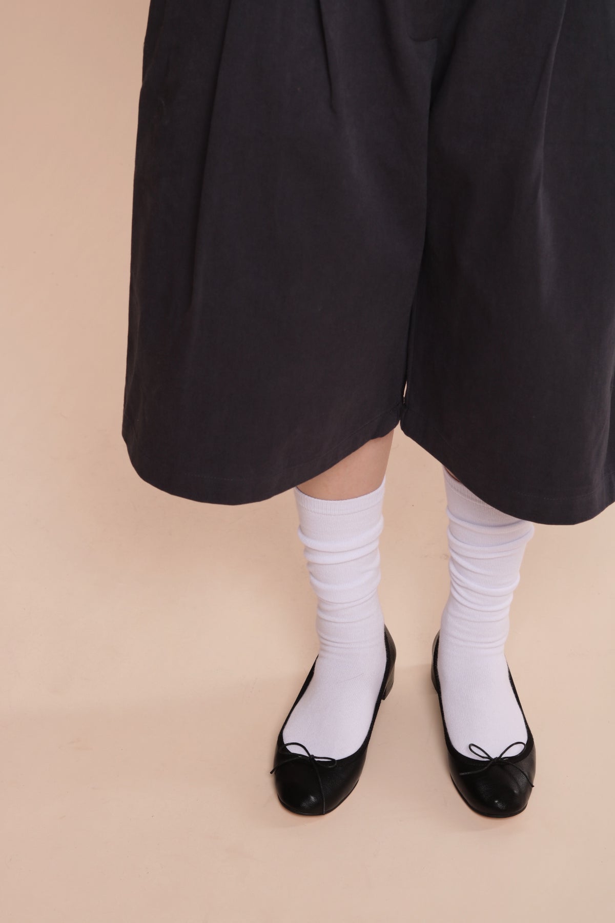 Ruffle Shorts (Navy)