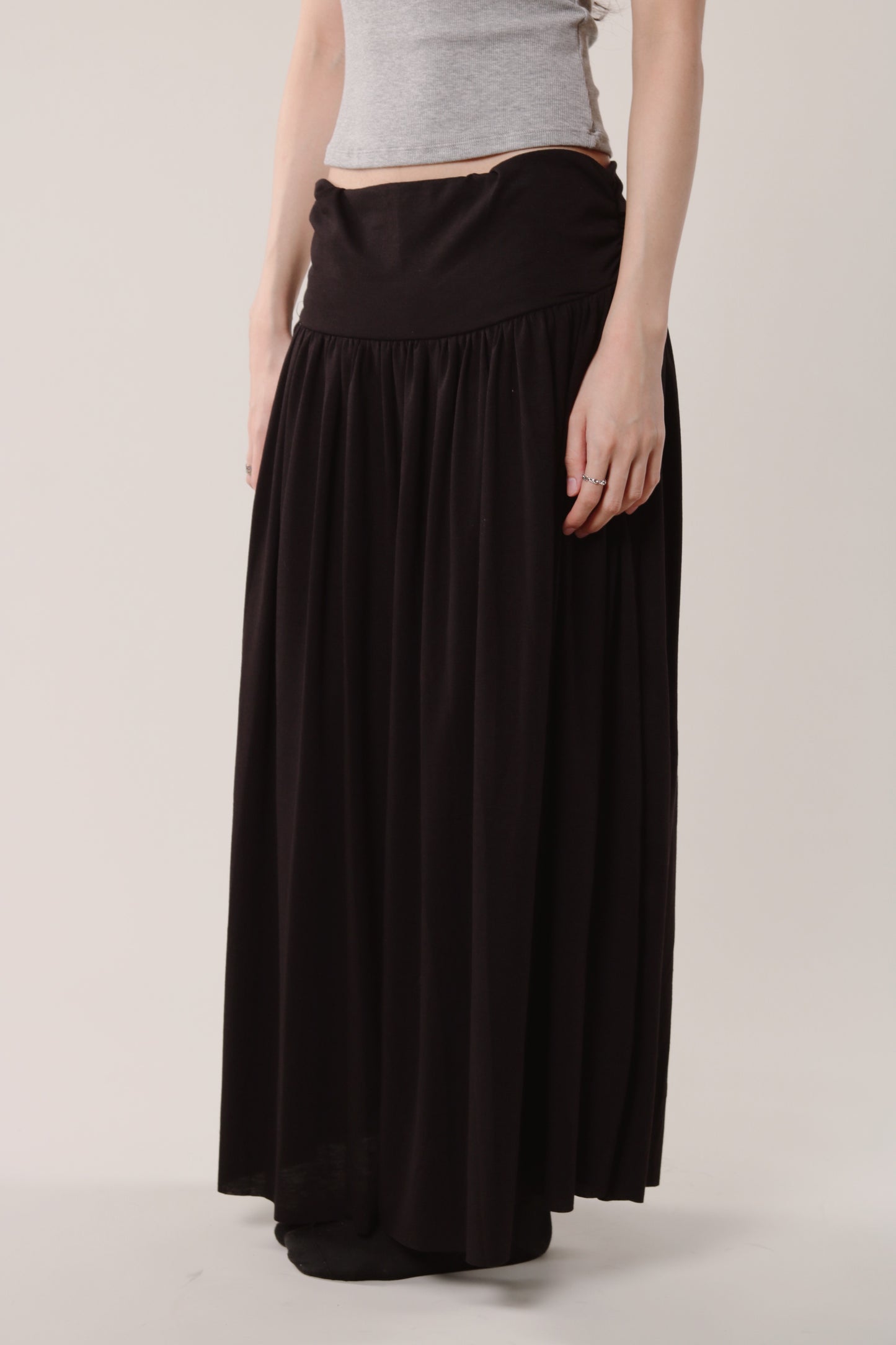Softy Lazy Skirt (Black)