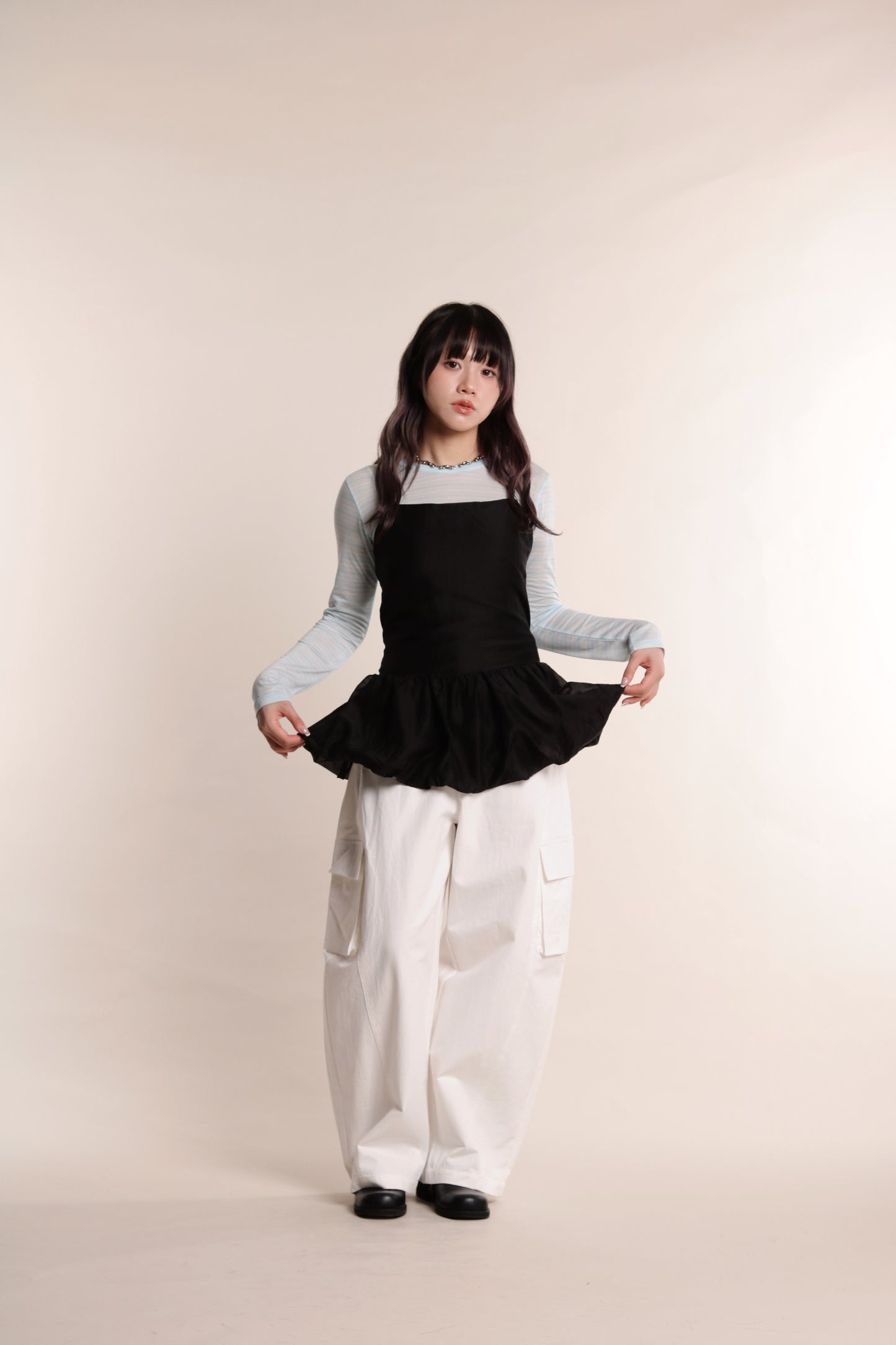 Ballet Bubble Top (Black)