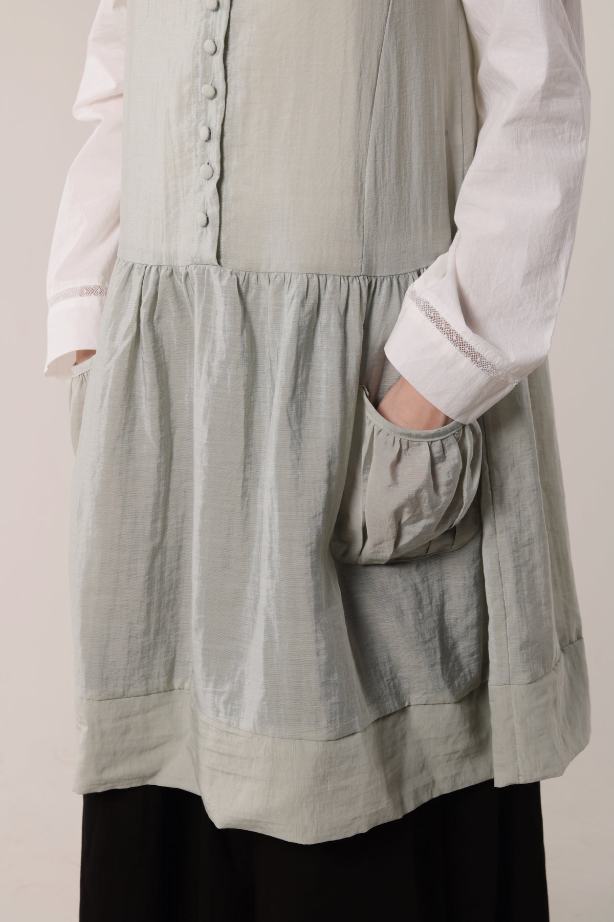 Retro Pocket Dress (Mint)