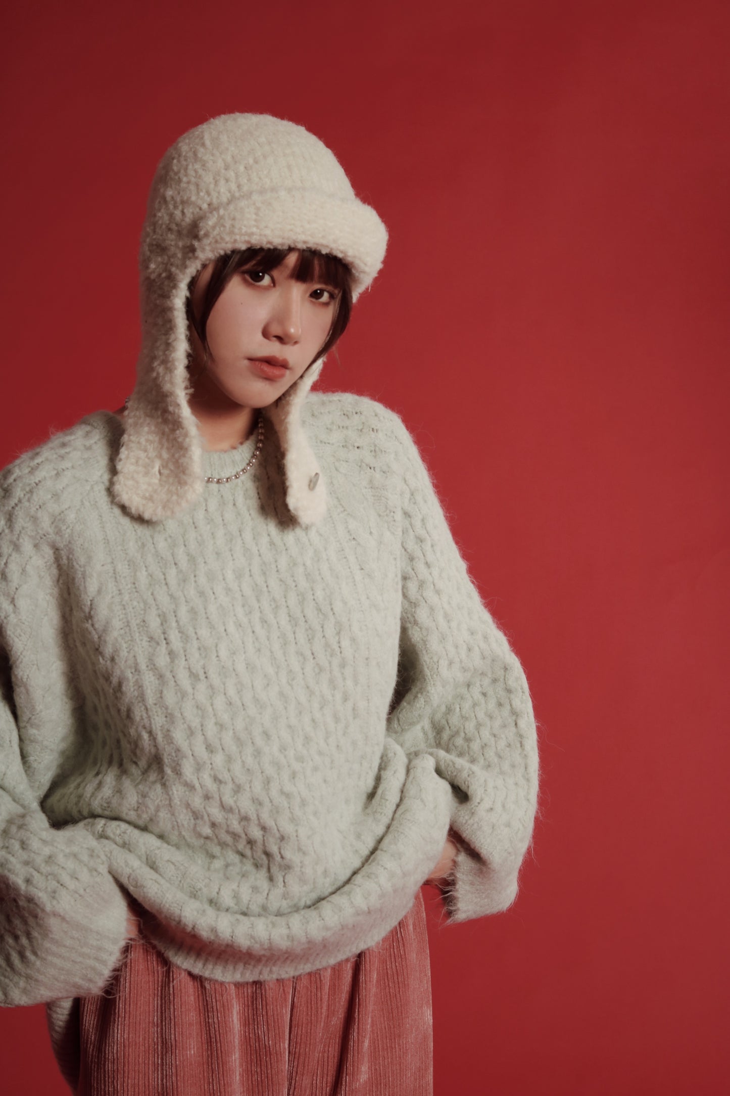 Flaps Beanie (Black/Brown/Grey/White)