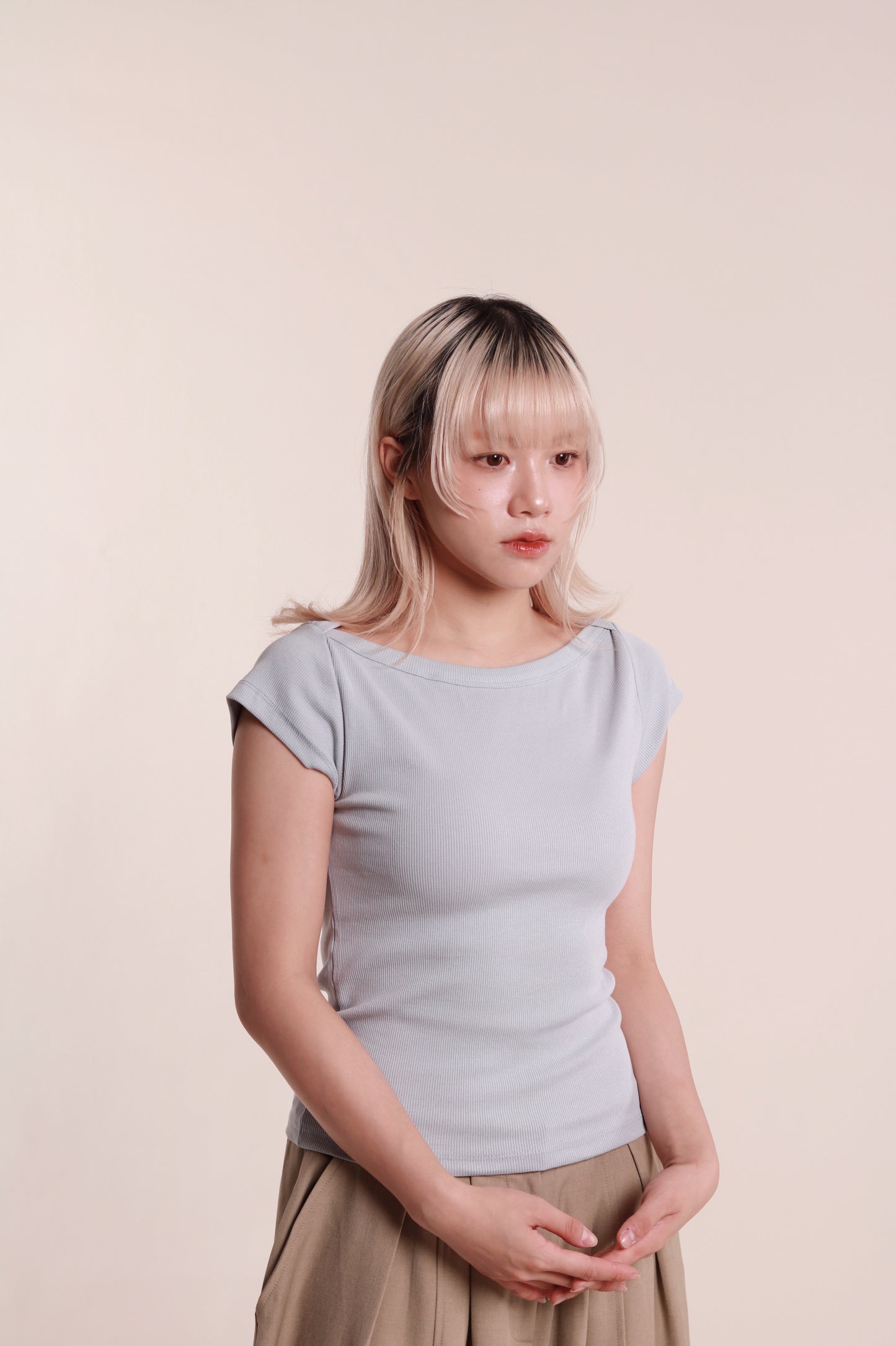 Summer Daily Tee (Baby Blue)