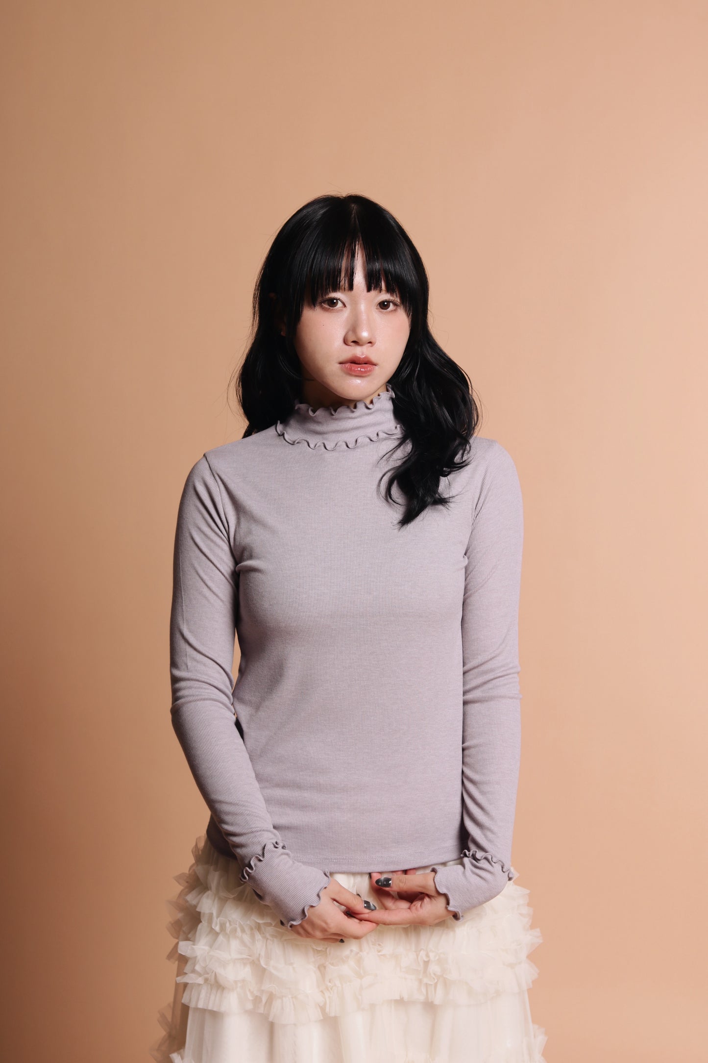 Double Ruffle Top (Lavender)