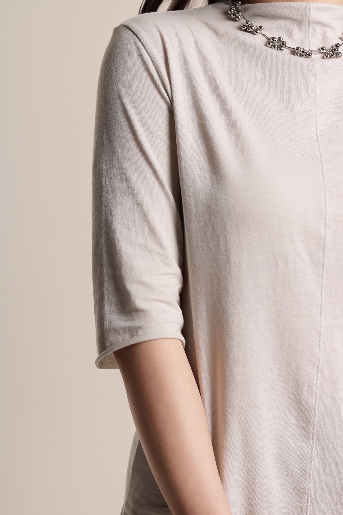 Pure Mock Neck Top (Dusty Green)