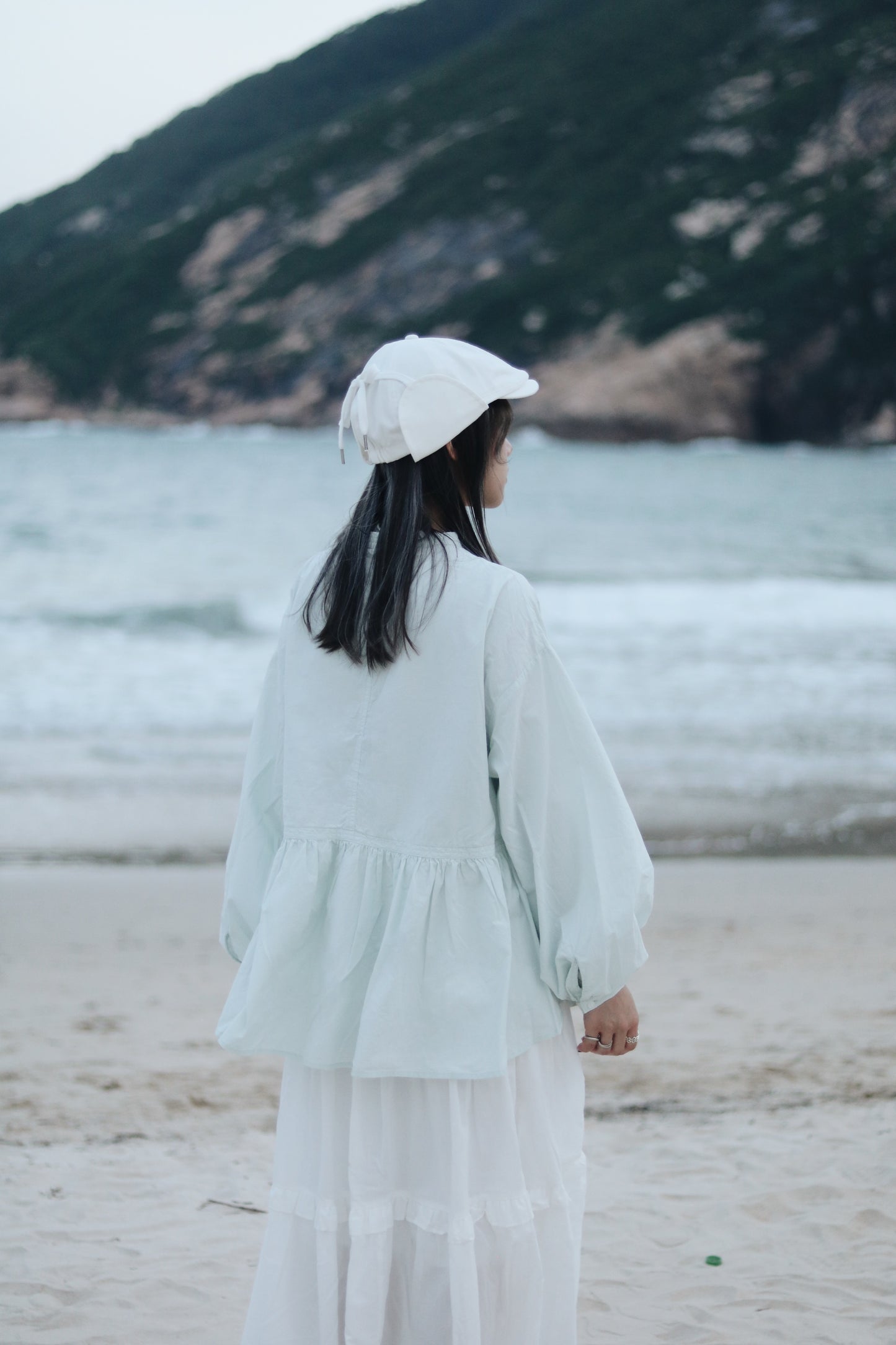 Snoopy Hat (Beige/Black/White)