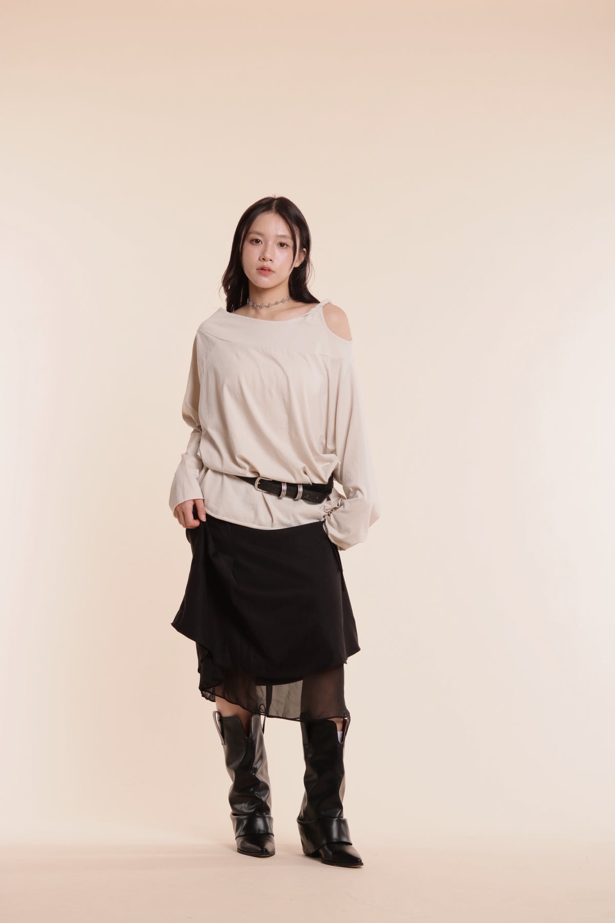 Edgy Skirt (Black)