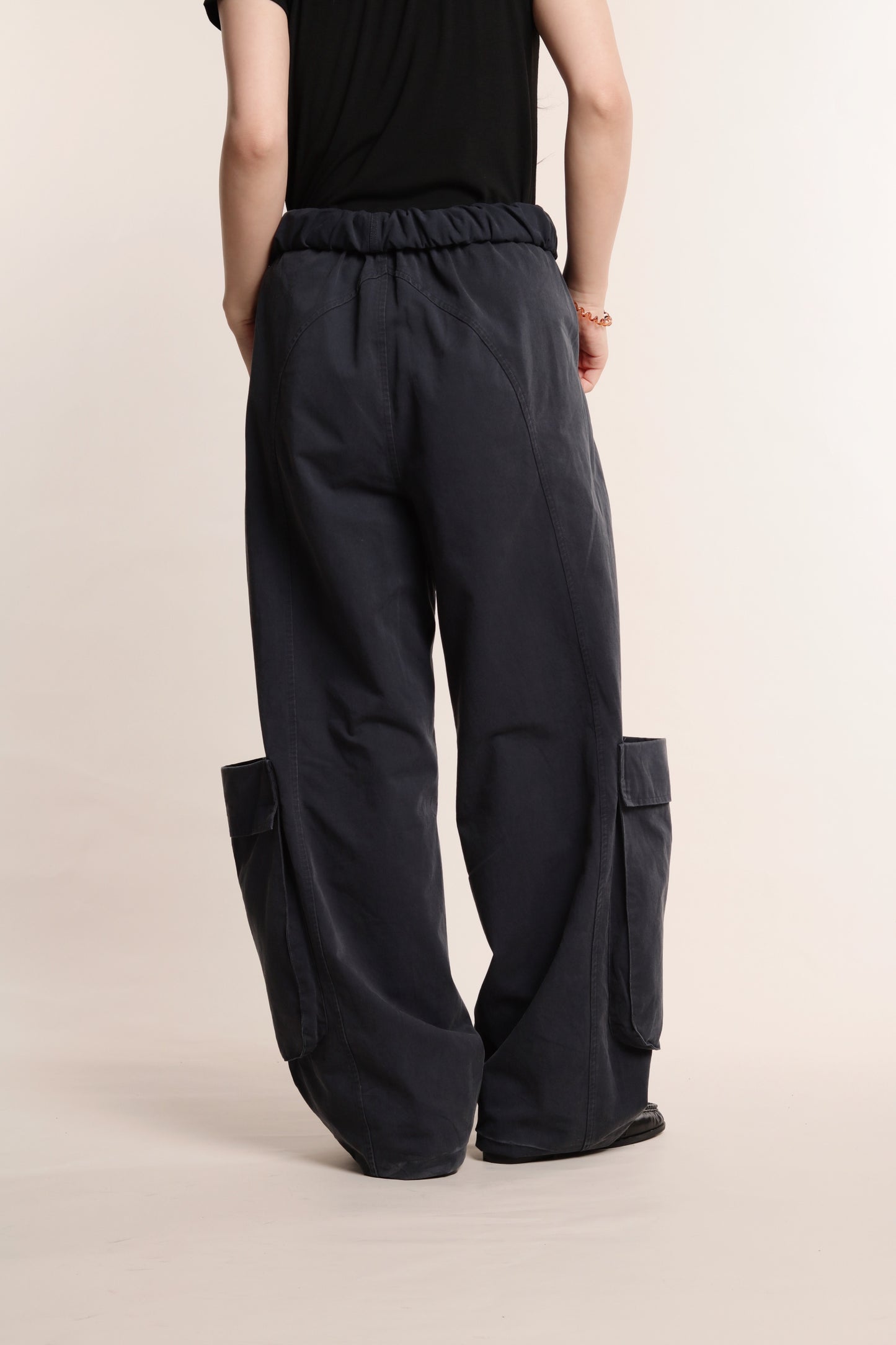 Volume Pocket Pants (Navy)