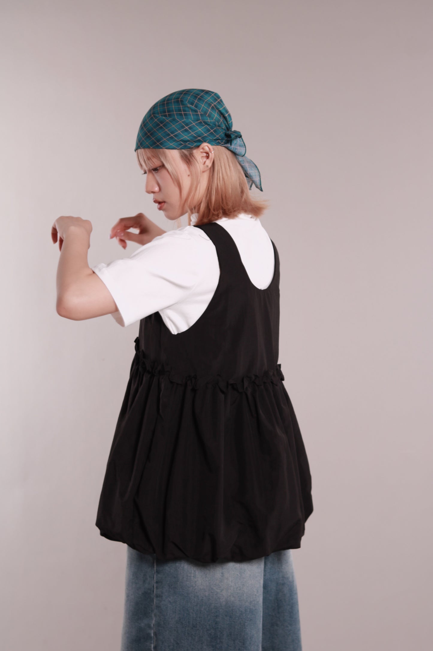 Jam Scarf (Black/Blue)