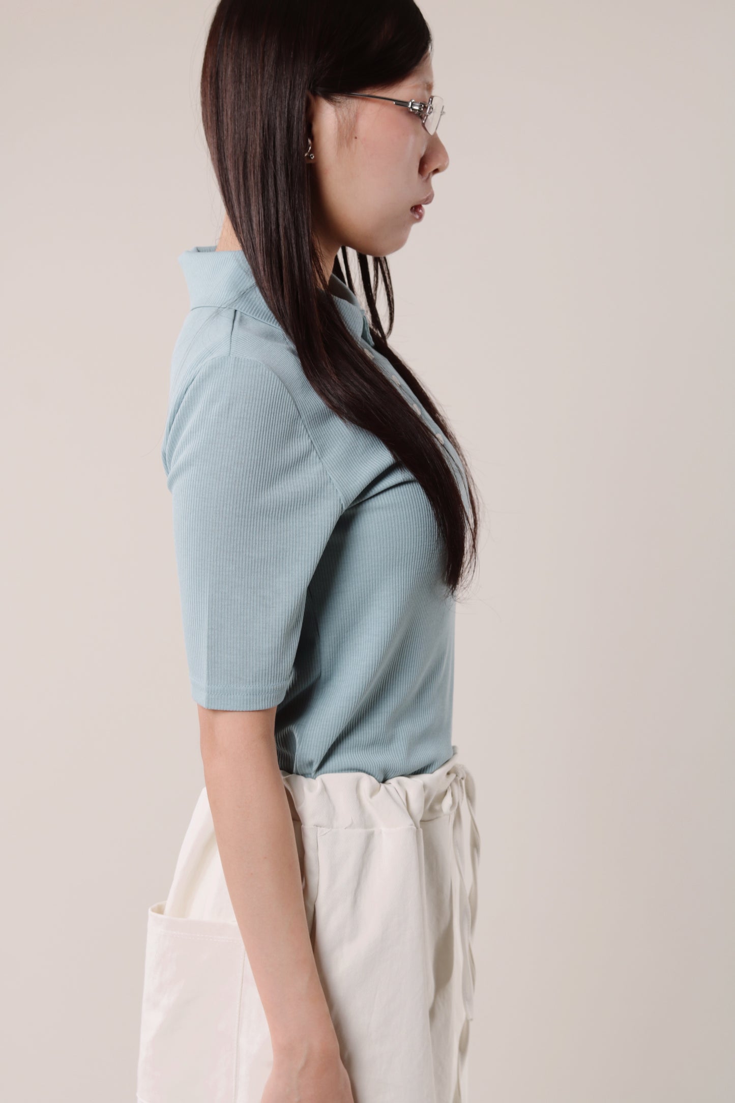 Summer Polo Tee (Blue)