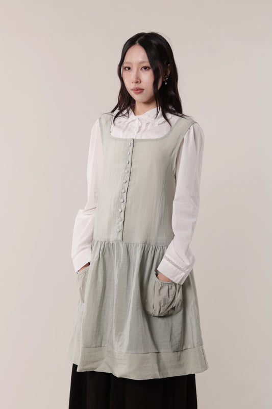 Retro Pocket Dress (Mint)