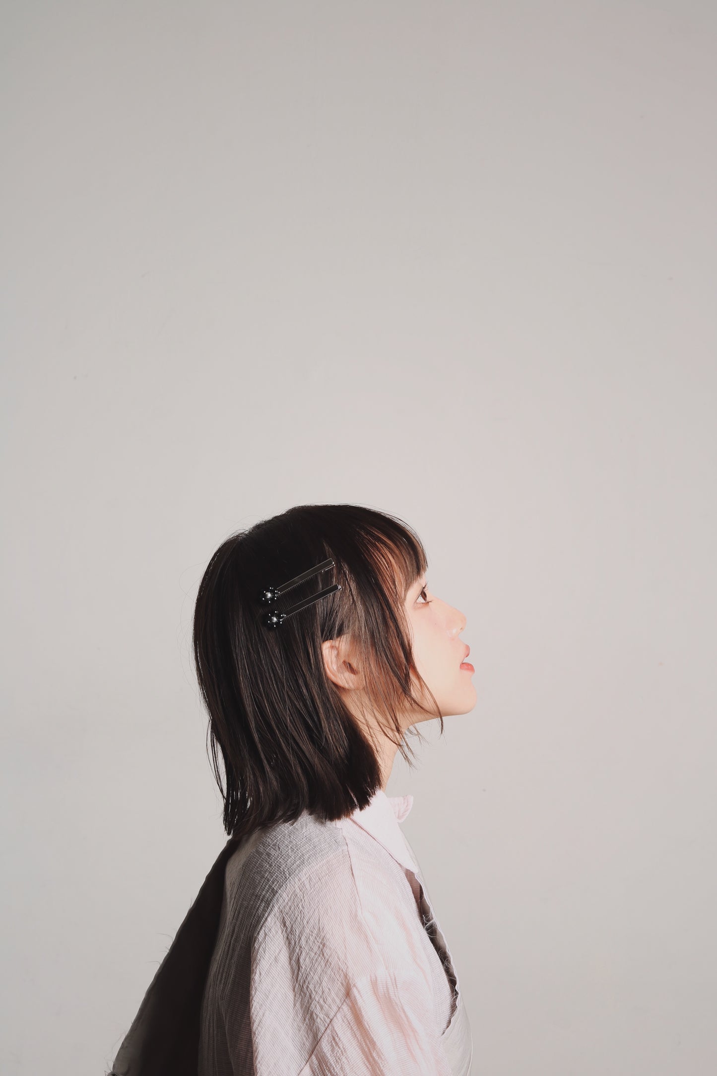 Flower Hair Pin Set (Black/Silver)