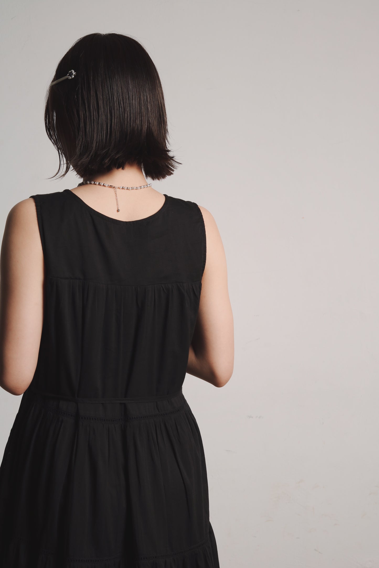 Doll Tiered Dress (Black)