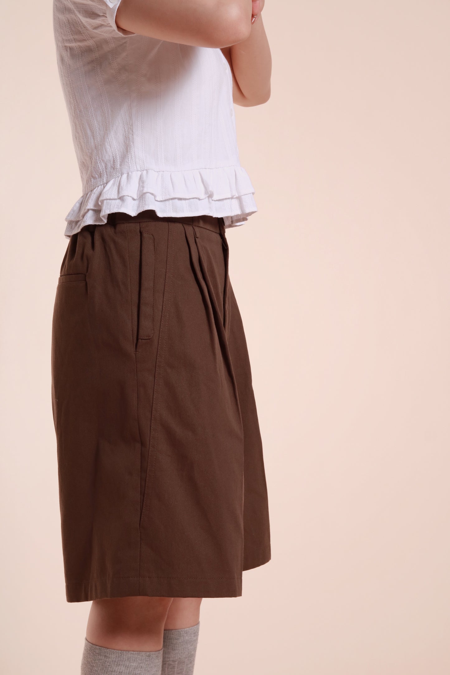 Youth Shorts (Brown)