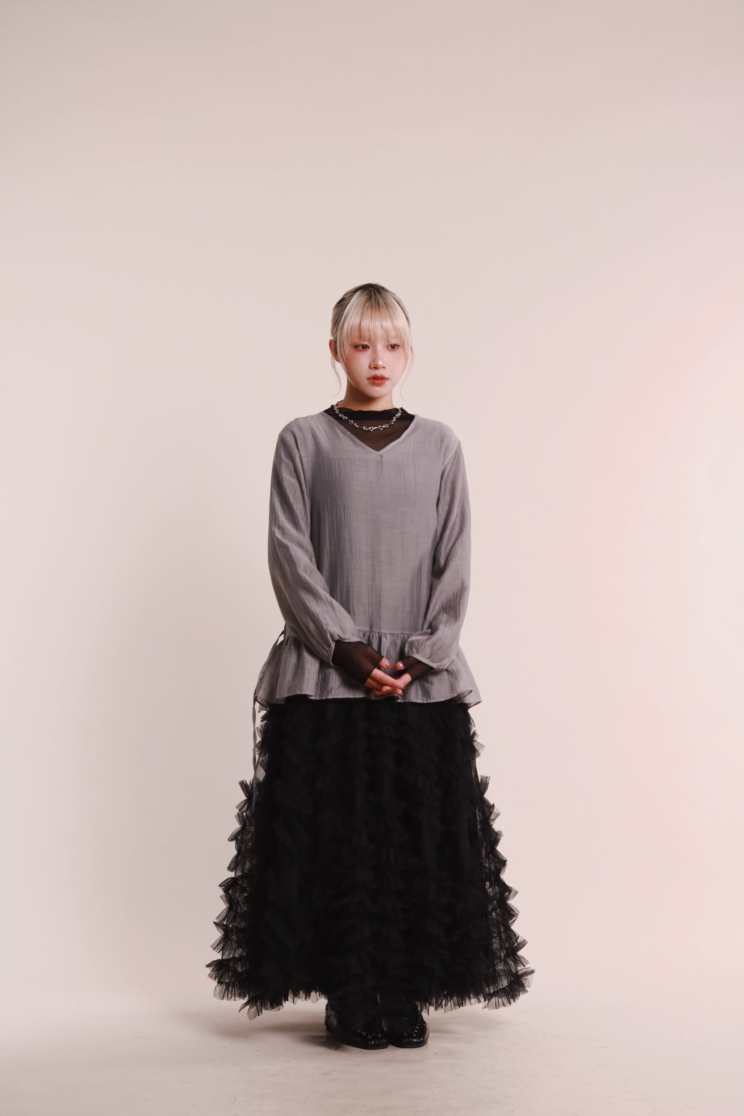 Doll Lace Skirt (Black)