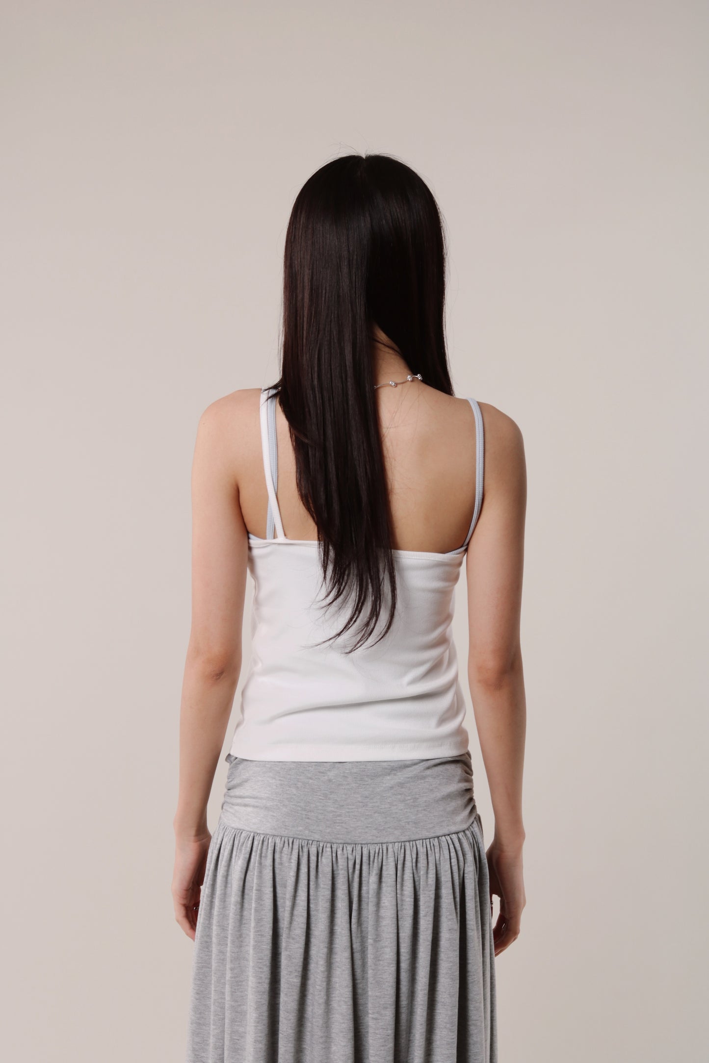 Asymmetric Cami (White)