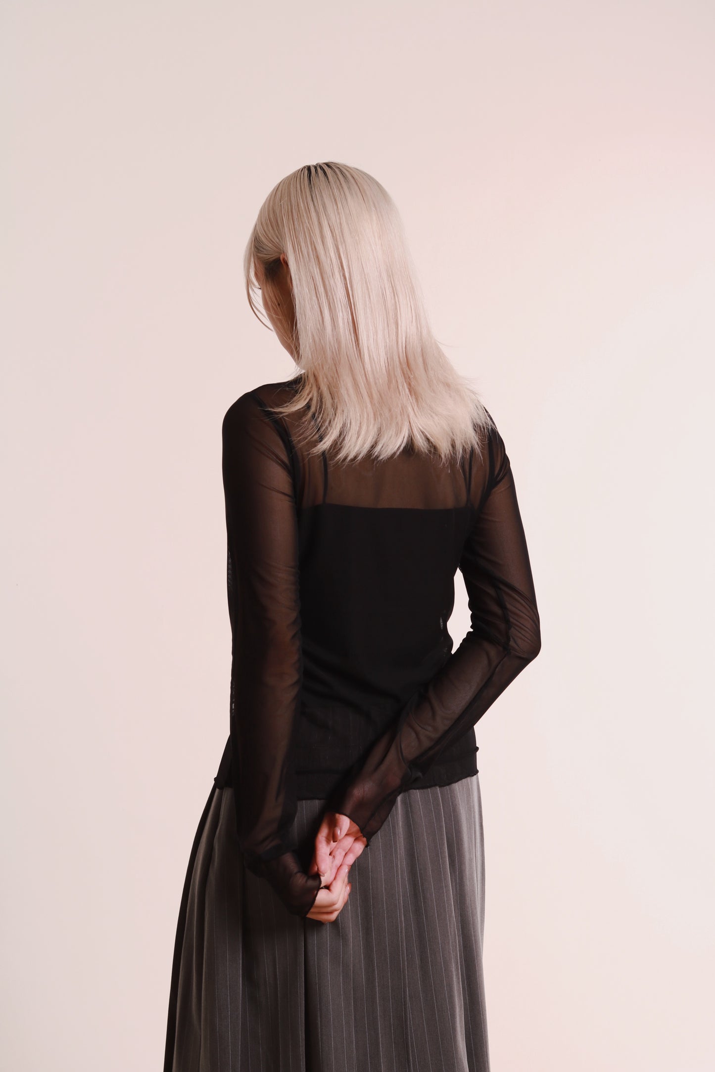 Daily See Through Top (Black)