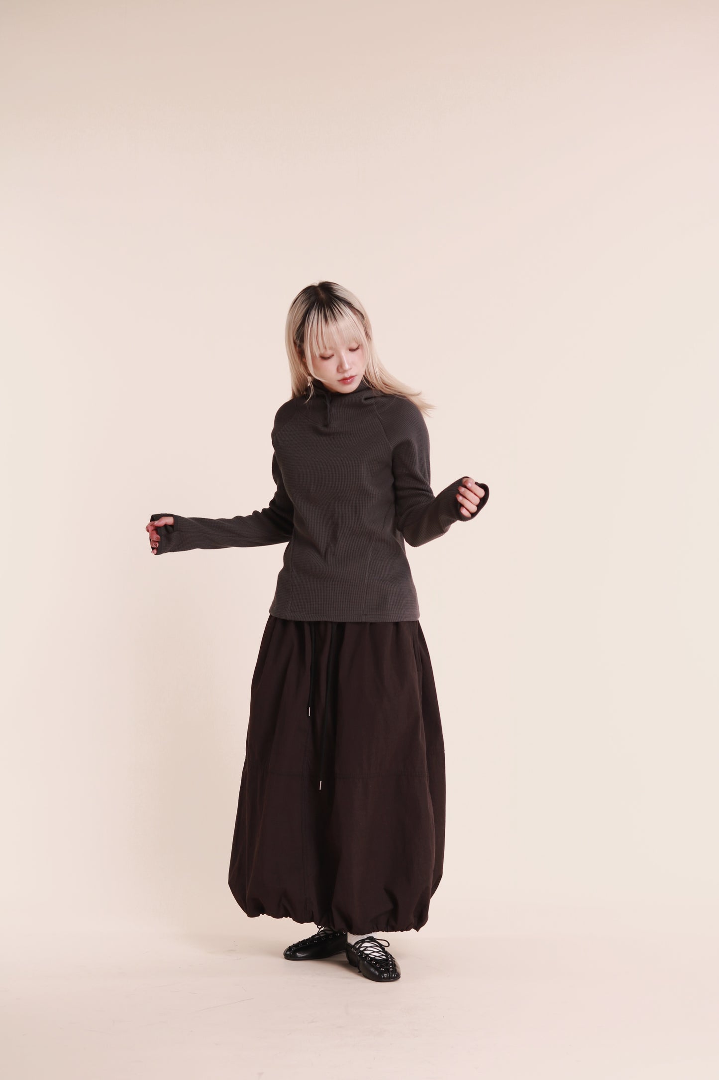 Waffle Boy Top (Charcoal)