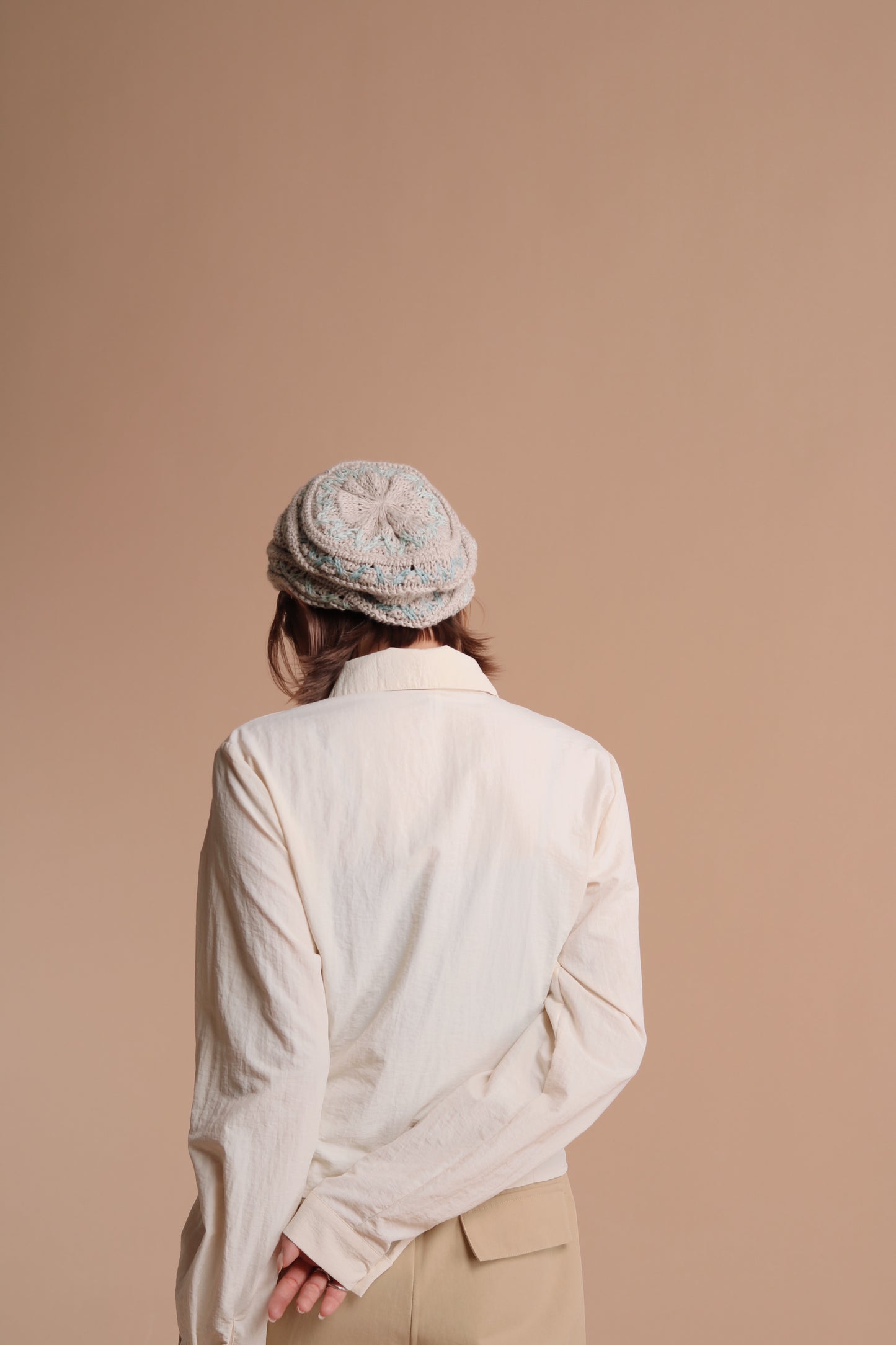 Gathered Ruffle Jacket (Ivory)