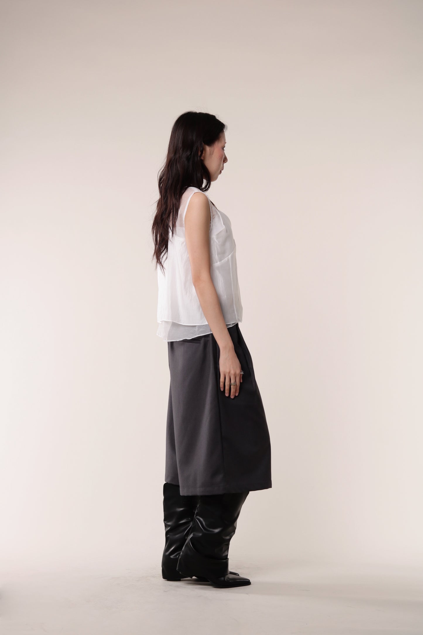 Chaya Layered Top (White)
