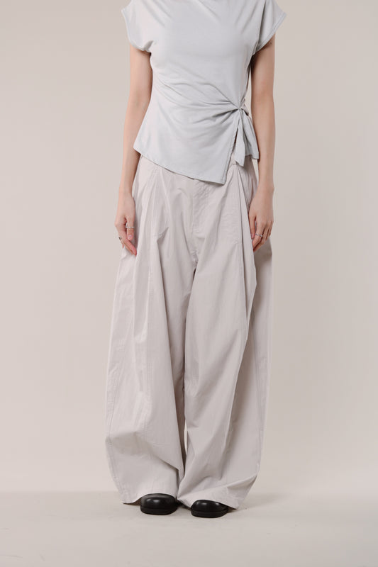 Wide Leg Pants (Light Grey)