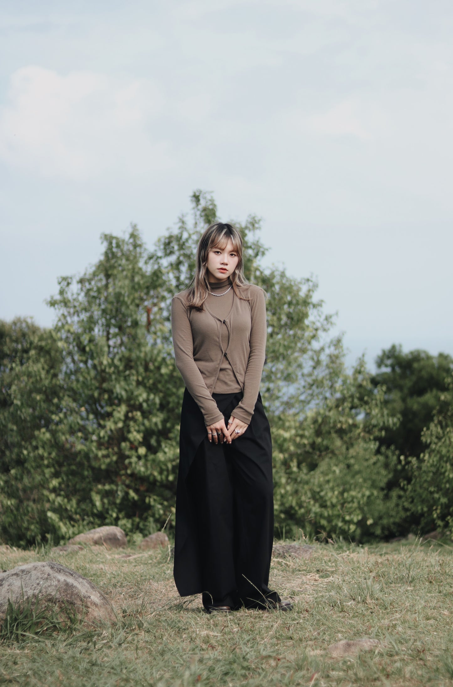 Layered Pants (Black)