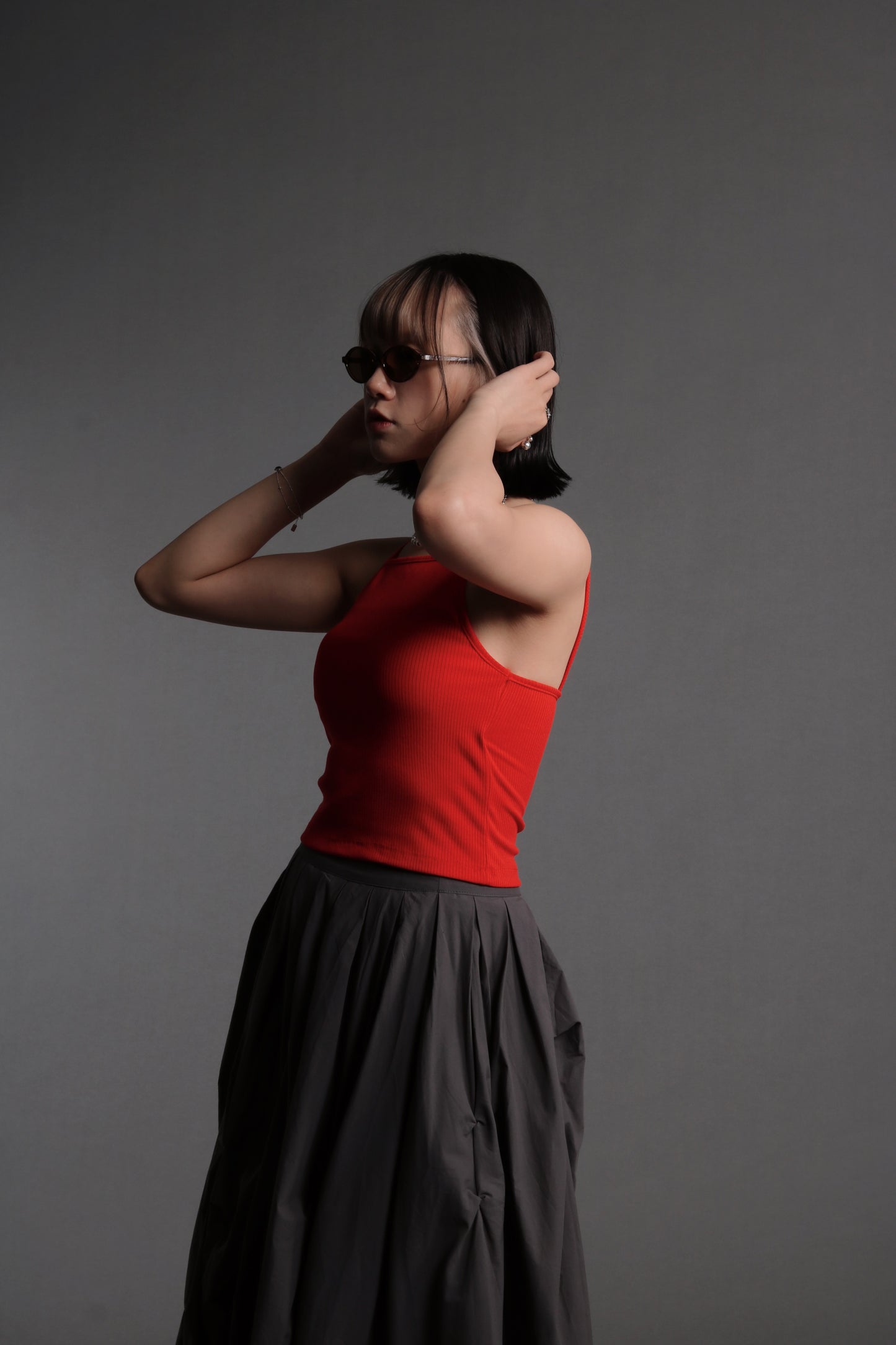 Ribbed Tank Top (Black/Blue/Grey/Red/White/Yellow)