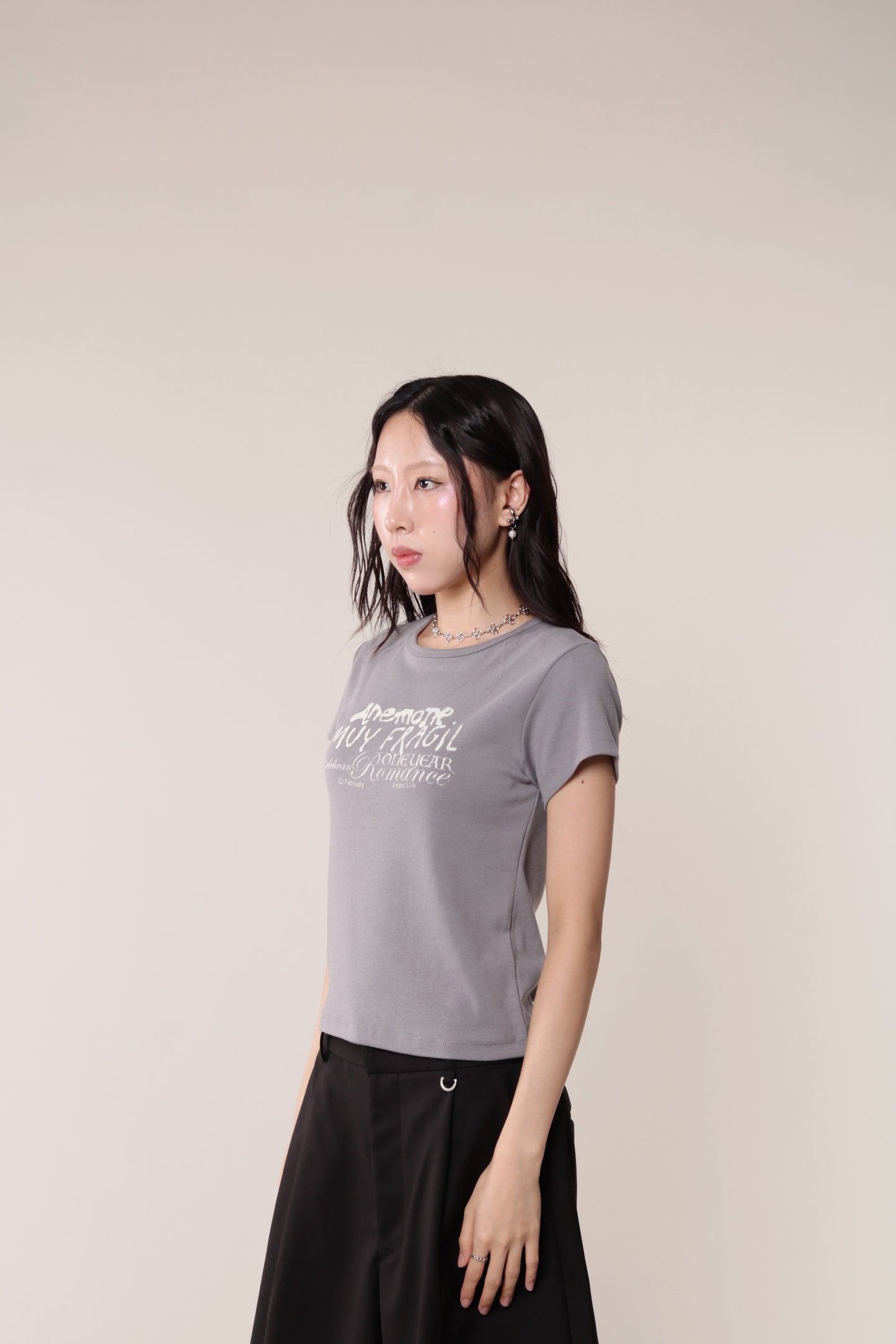 Romance Tee (Charcoal)