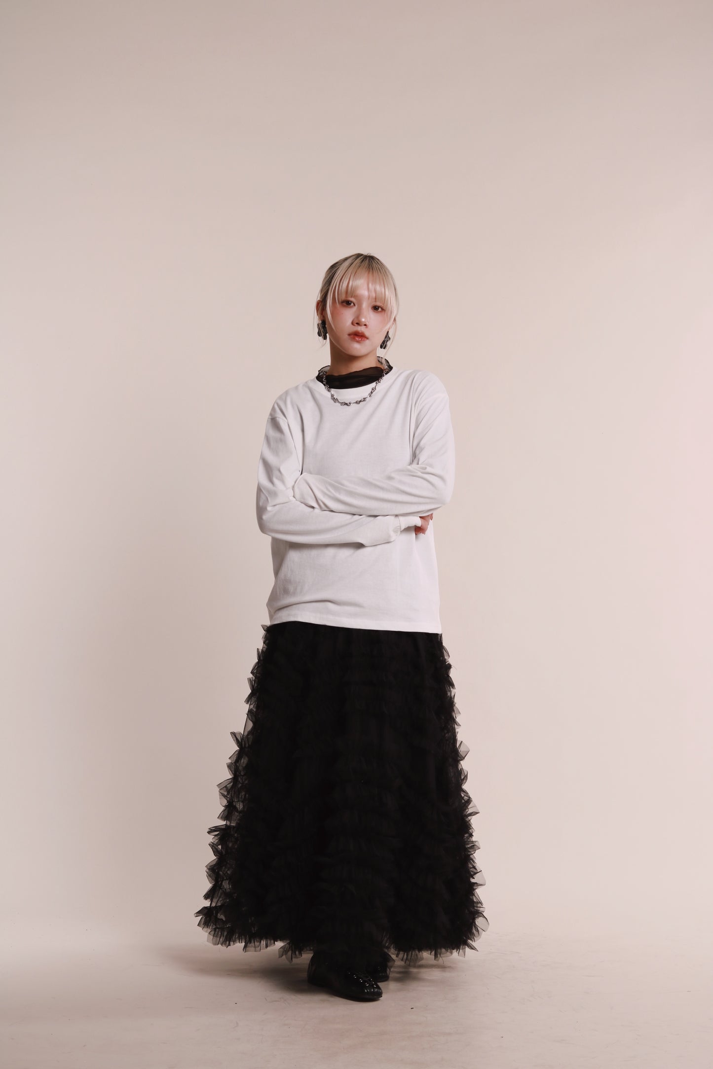 Doll Lace Skirt (Black)