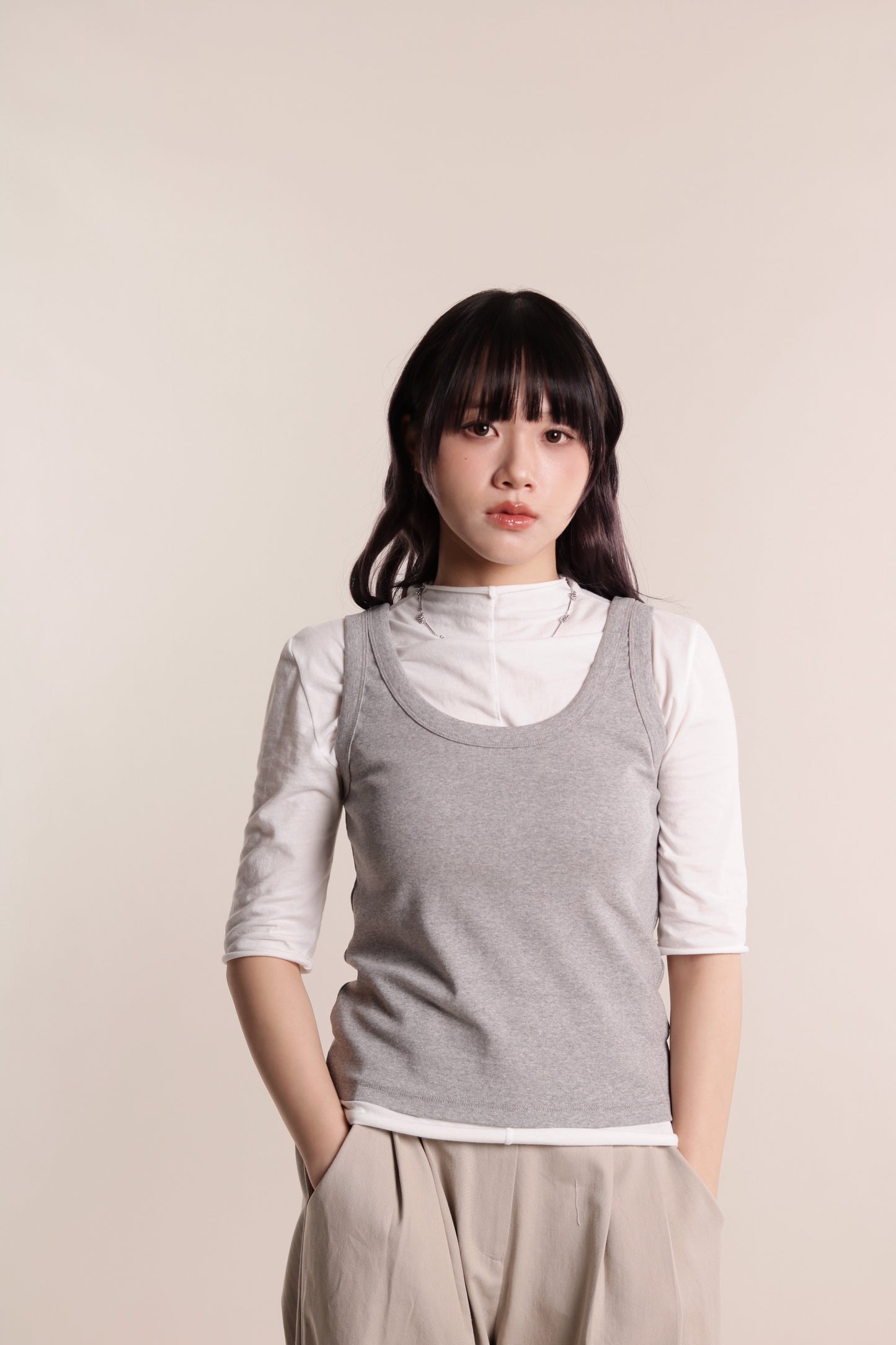 Gina Tee Set (Grey)