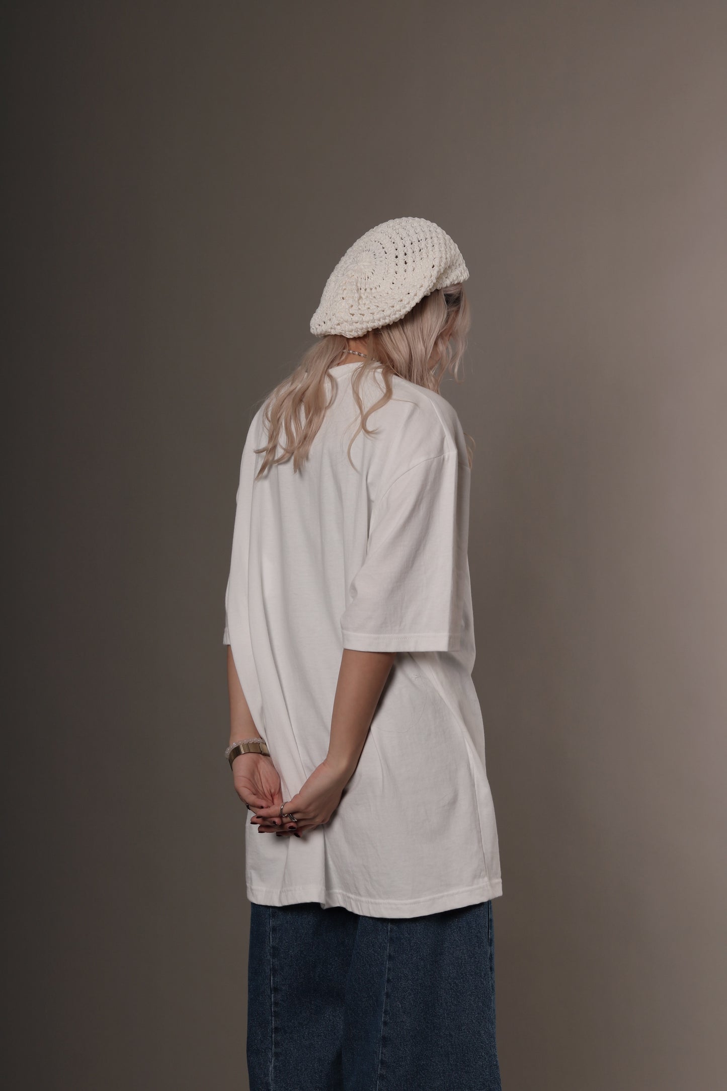 Daily Knit Beret (Black/Blue/Pink/Purple/White)