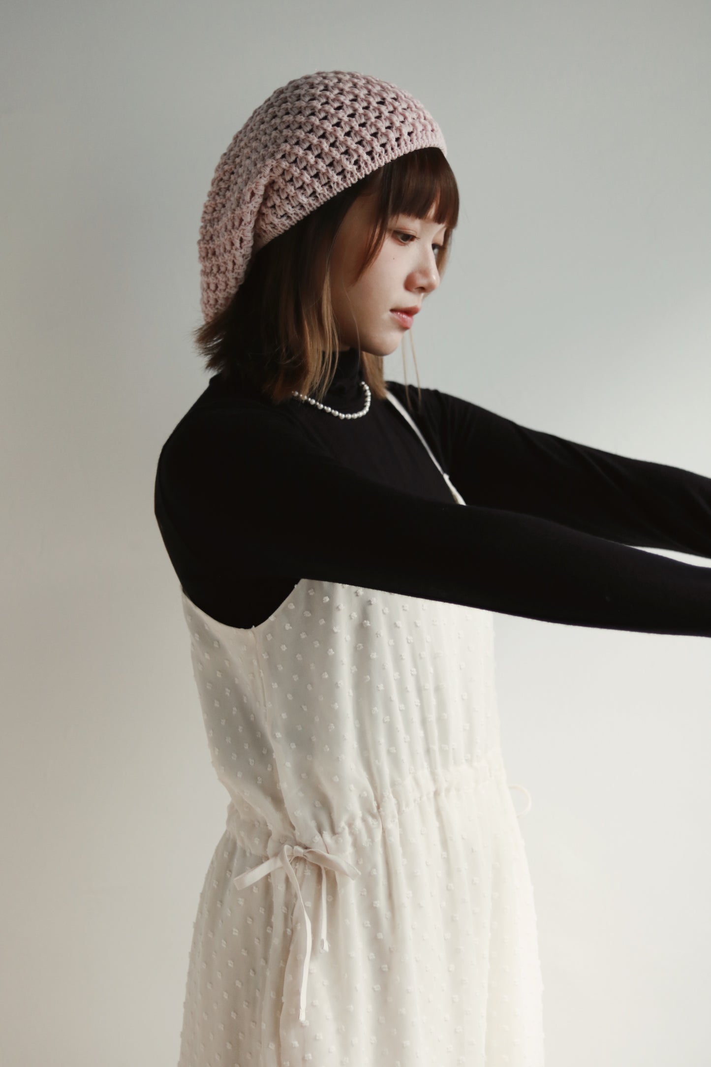 Dot Dot Dress (Ivory)