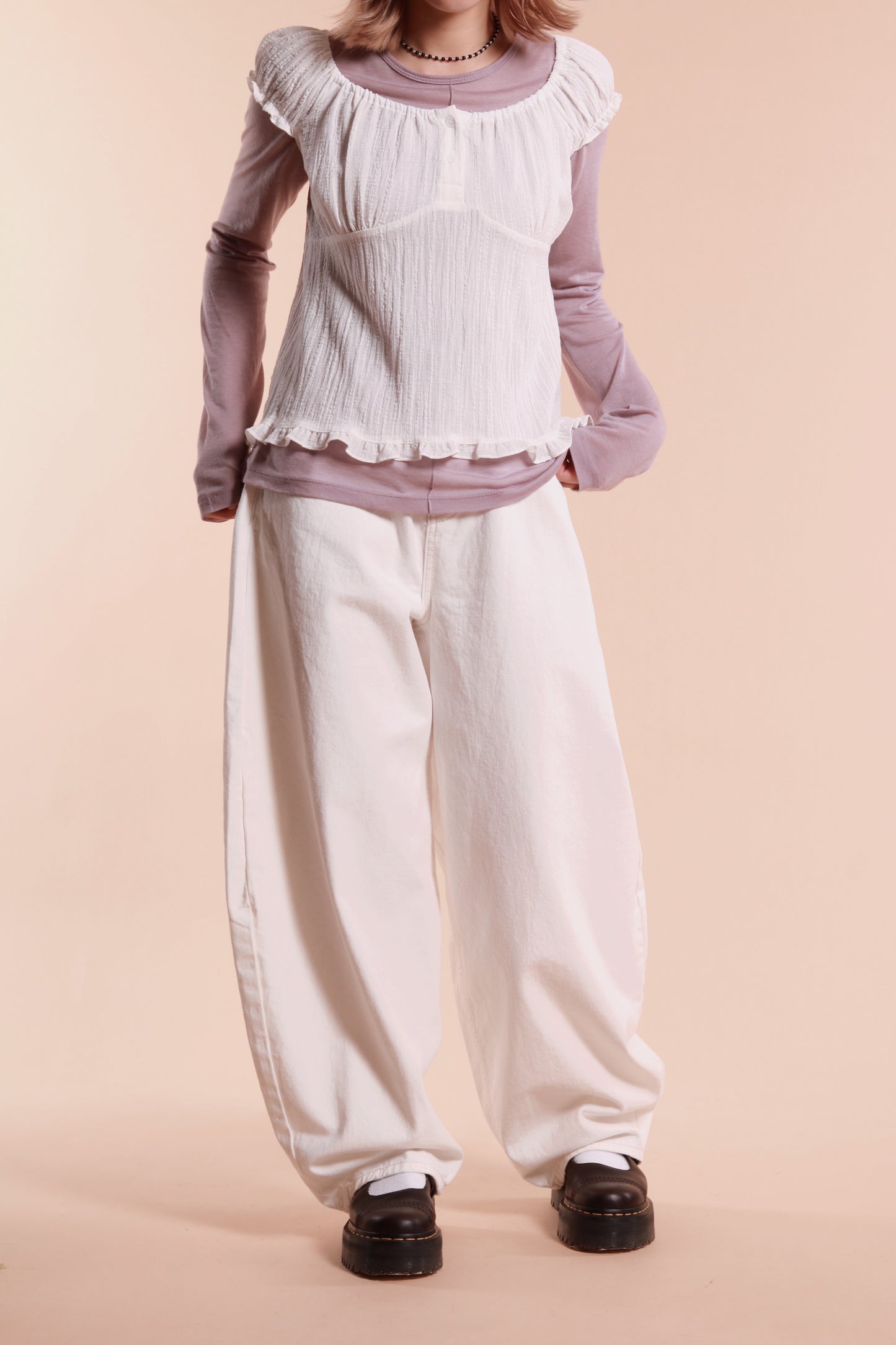 Betty Blouse (White)