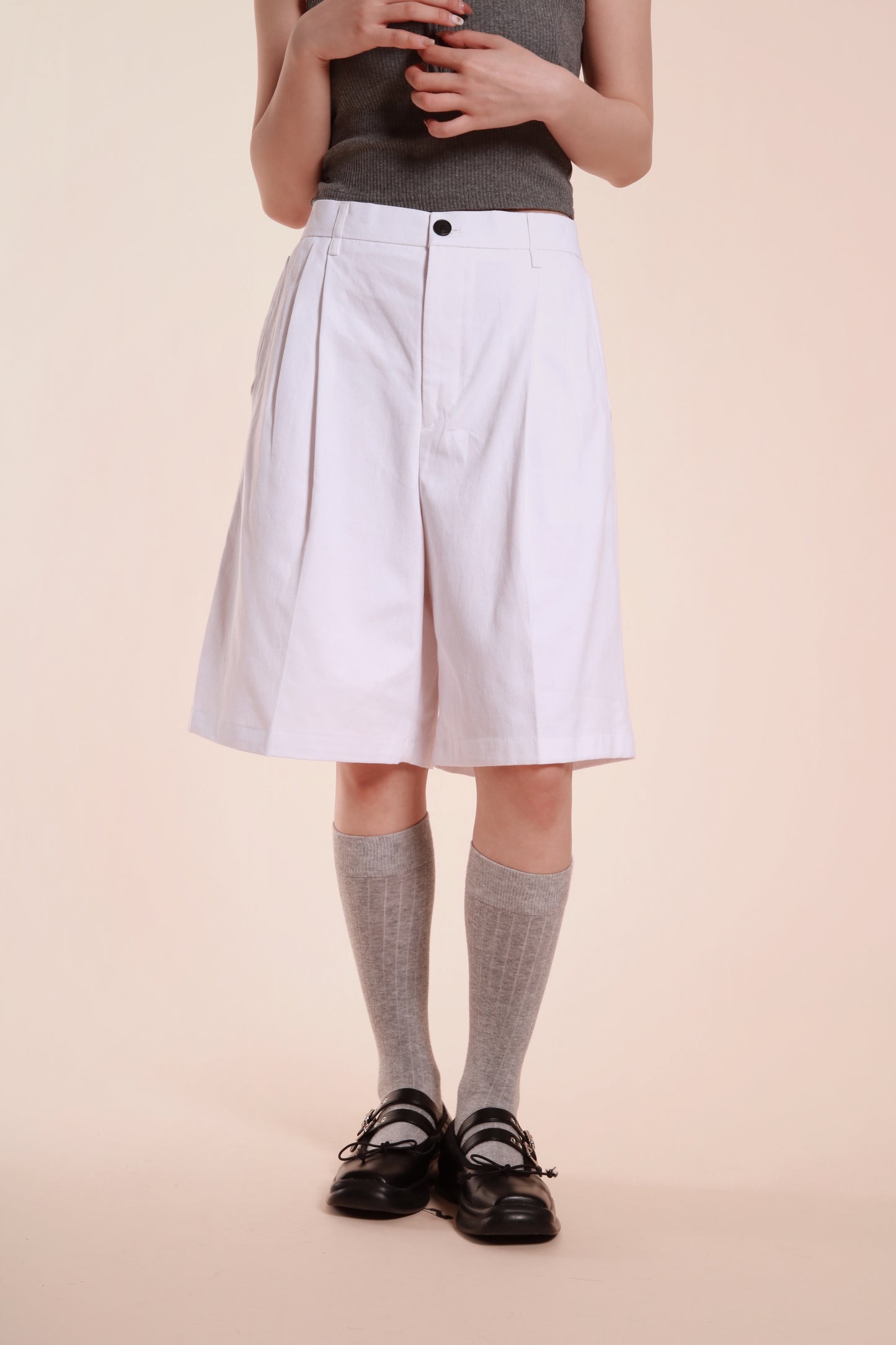Youth Shorts (White)