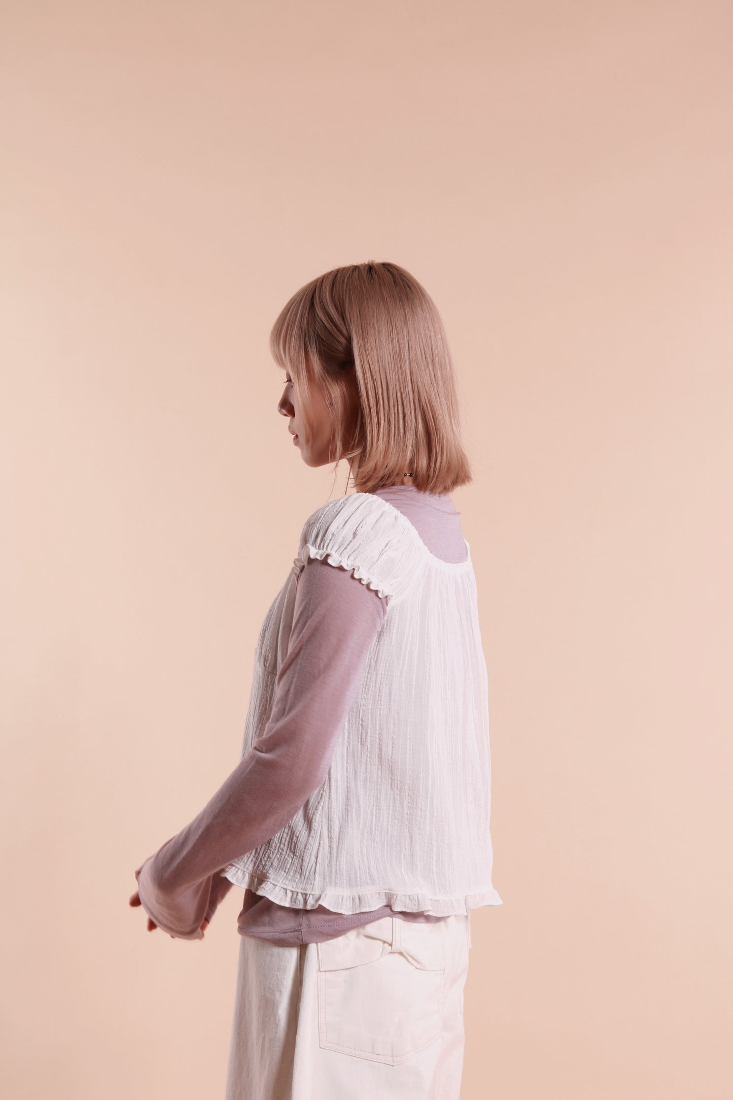 Betty Blouse (White)