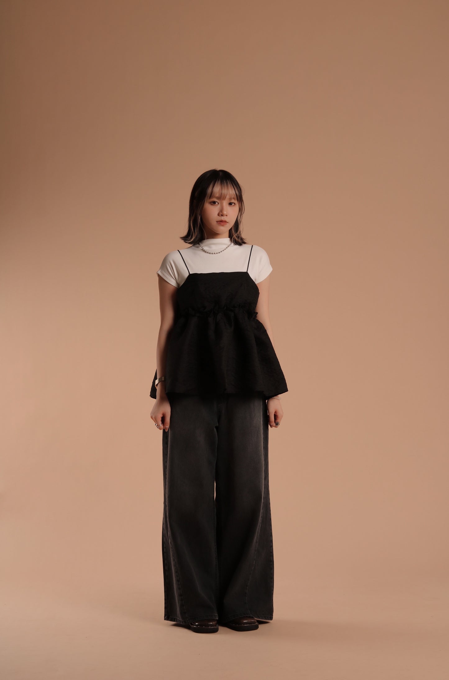 Cap Sleeve Tee (Ivory)