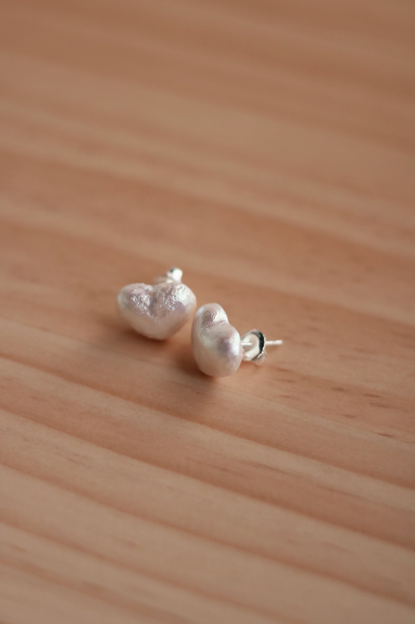 Moon Heart Earrings