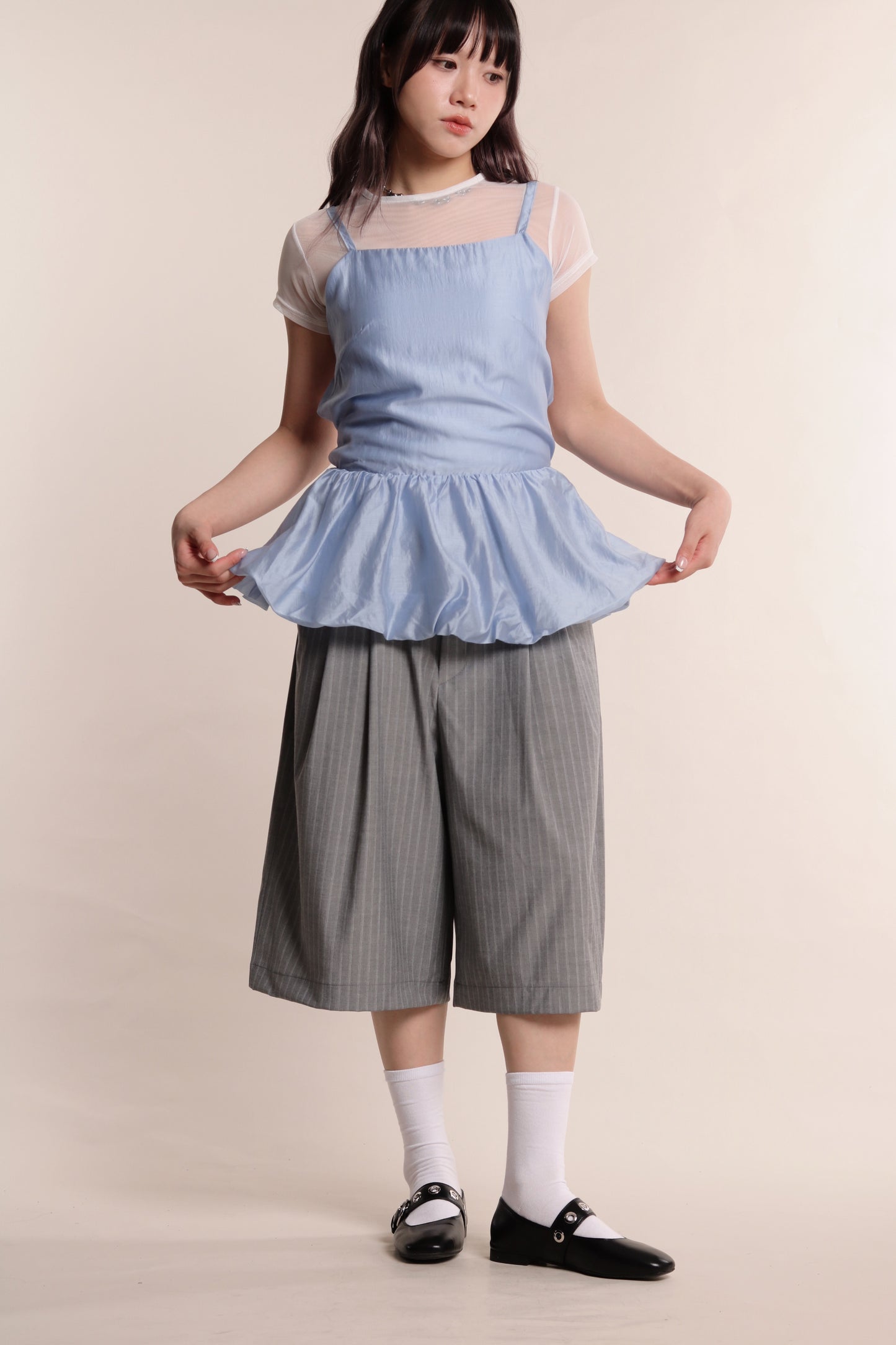 Summer See Through Tee (White)