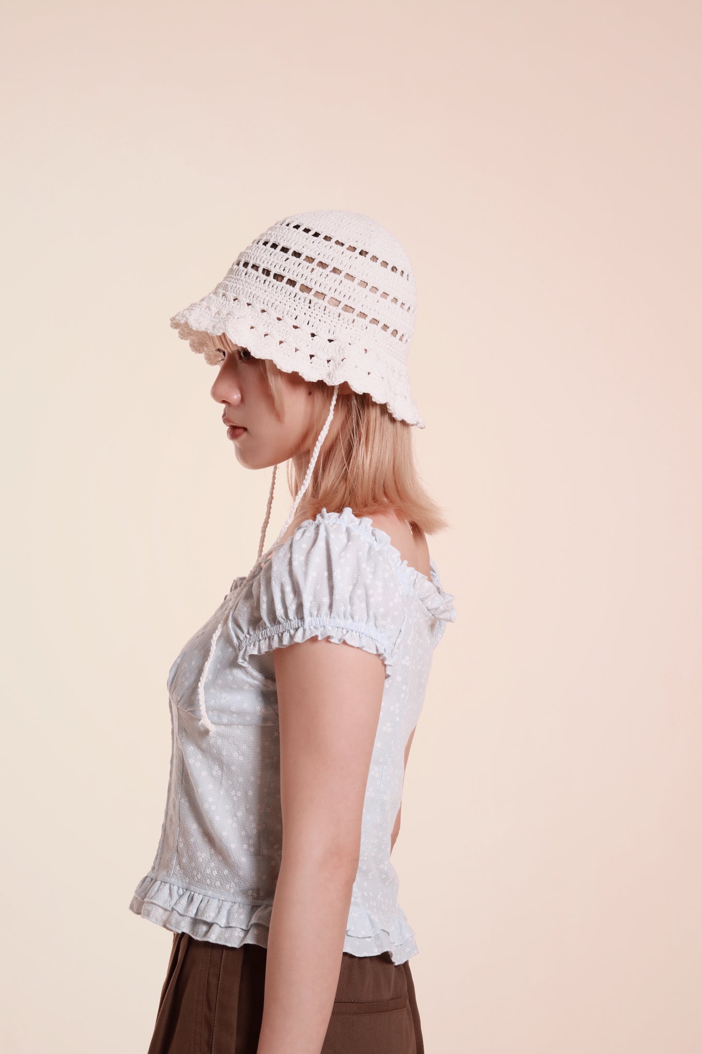 Mesh Bucket Hat (Black)