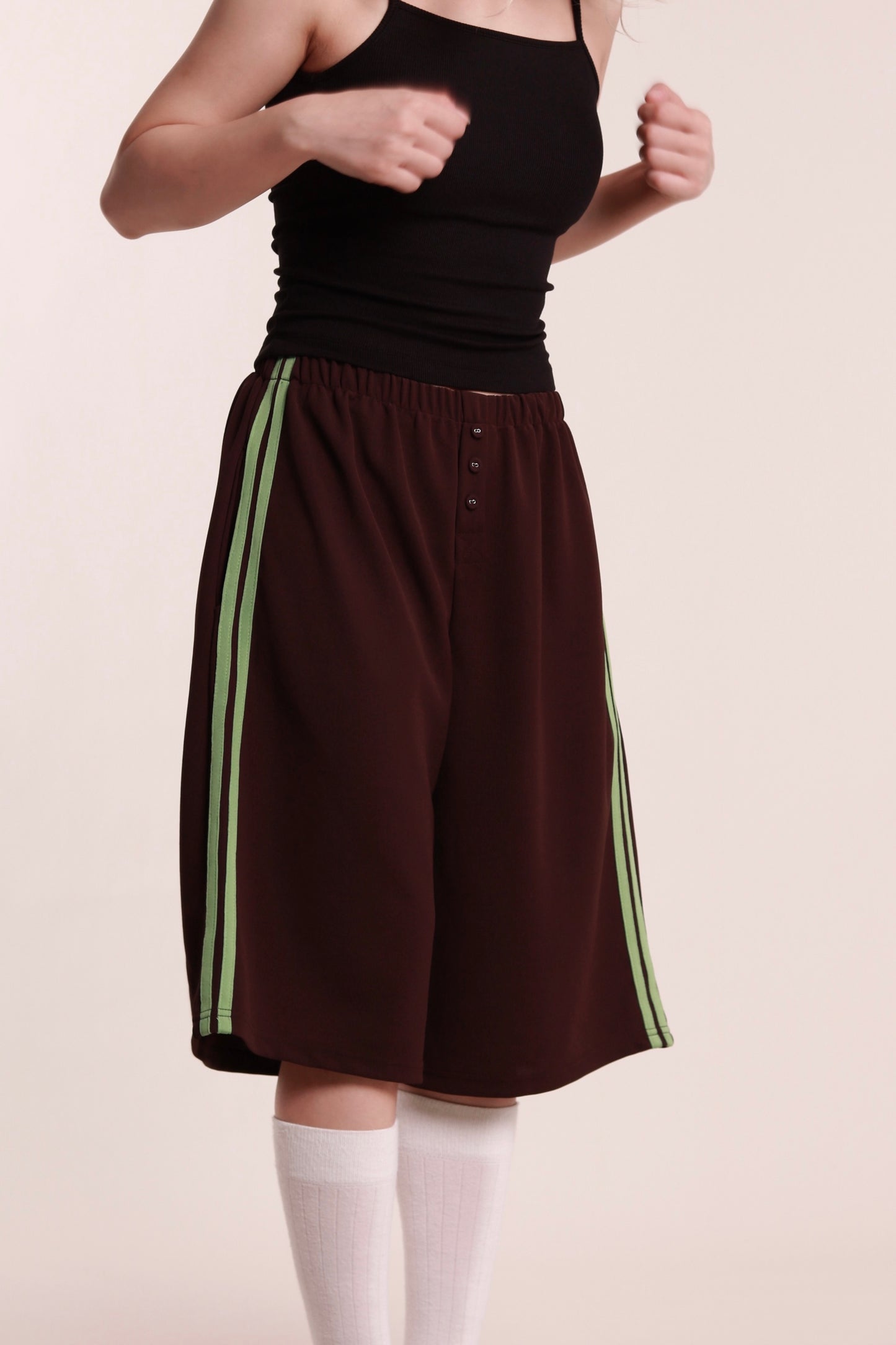Sporty Shorts (Brown)