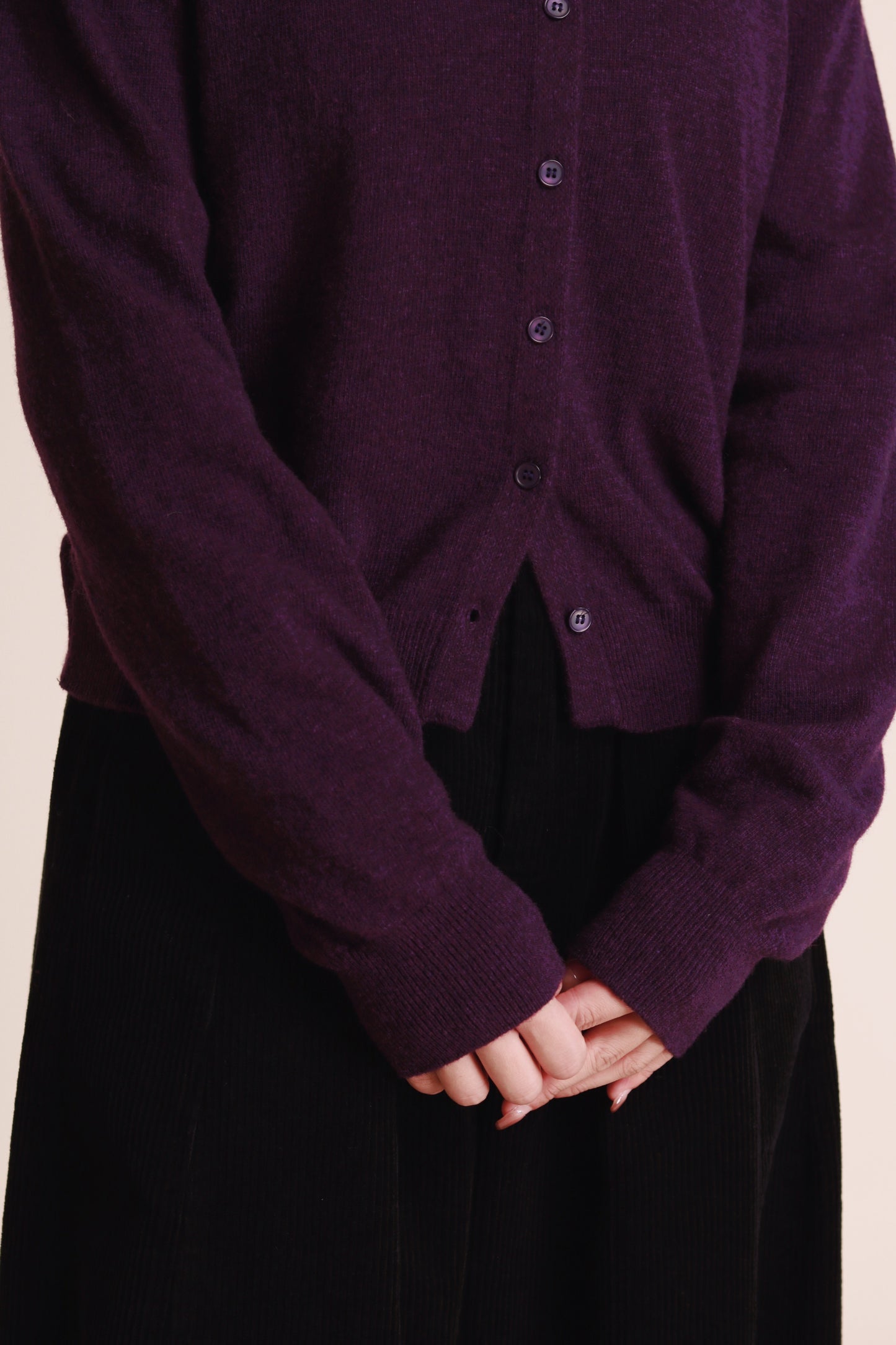 90s Cardigan (Purple)